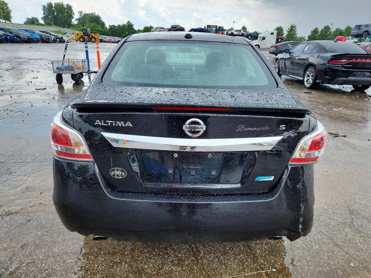 2014 Nissan Altima 2.5 S Black vin: 1N4AL3AP2EC262428