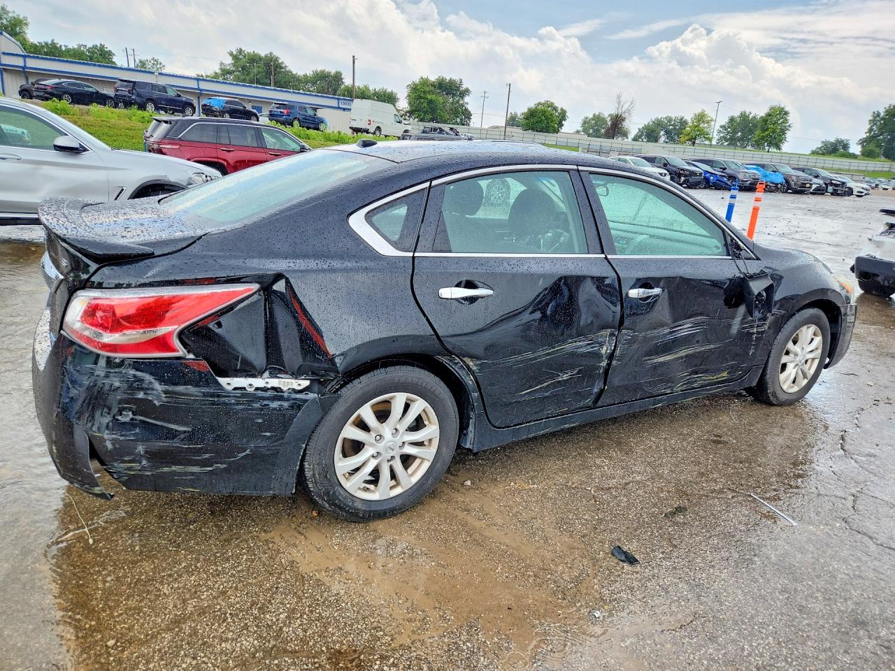 2014 Nissan Altima 2.5 S Black vin: 1N4AL3AP2EC262428