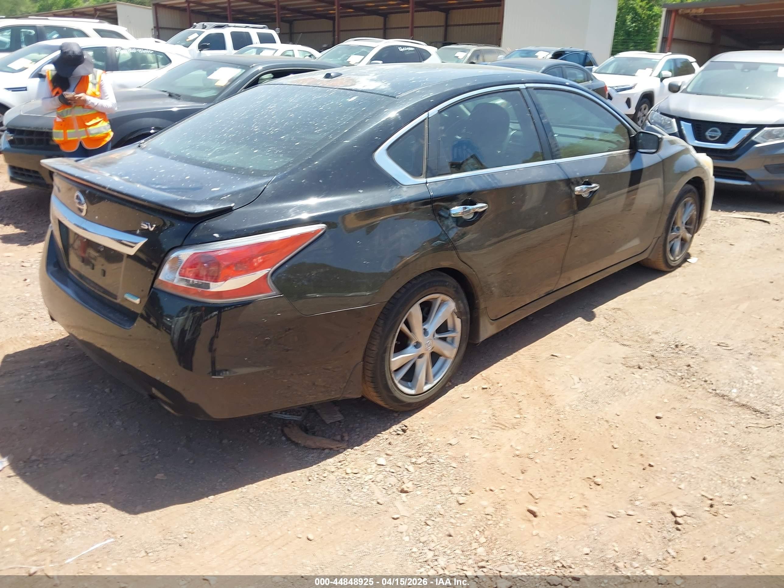 2014 Nissan Altima 2.5 Sv Black vin: 1N4AL3AP2EC263305