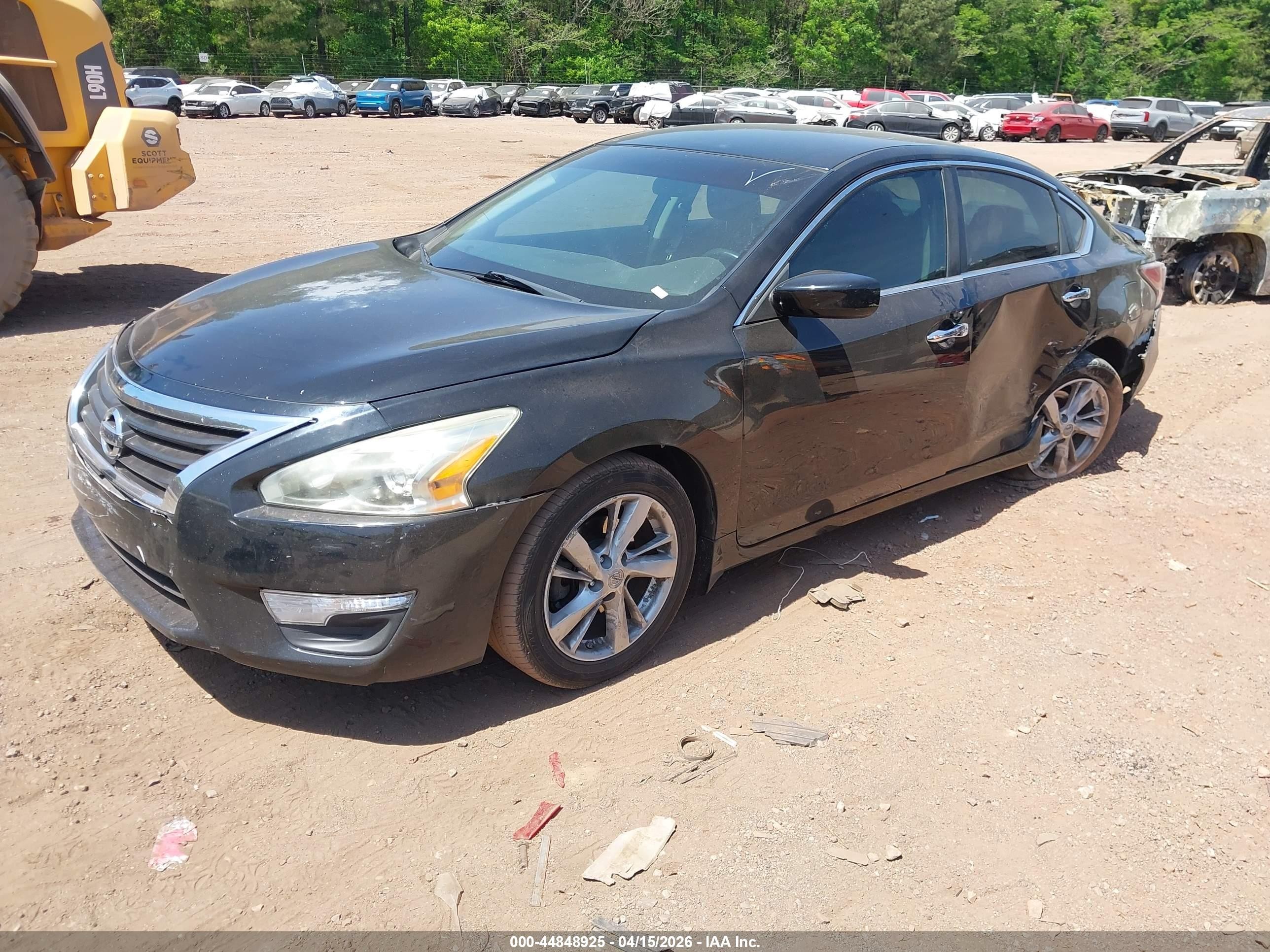 2014 Nissan Altima 2.5 Sv Black vin: 1N4AL3AP2EC263305