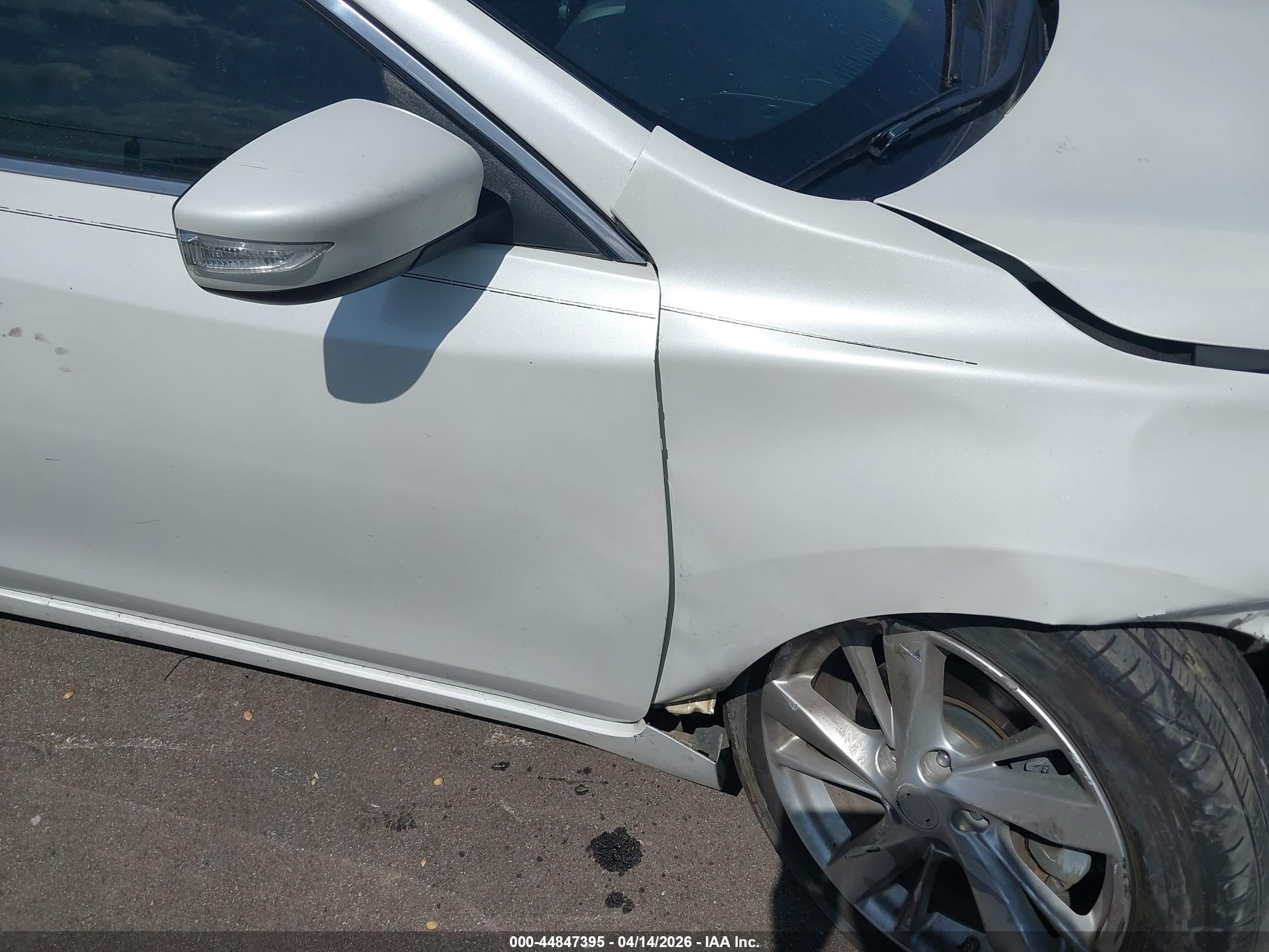 2014 Nissan Altima 2.5 Sl White vin: 1N4AL3AP2EC264535