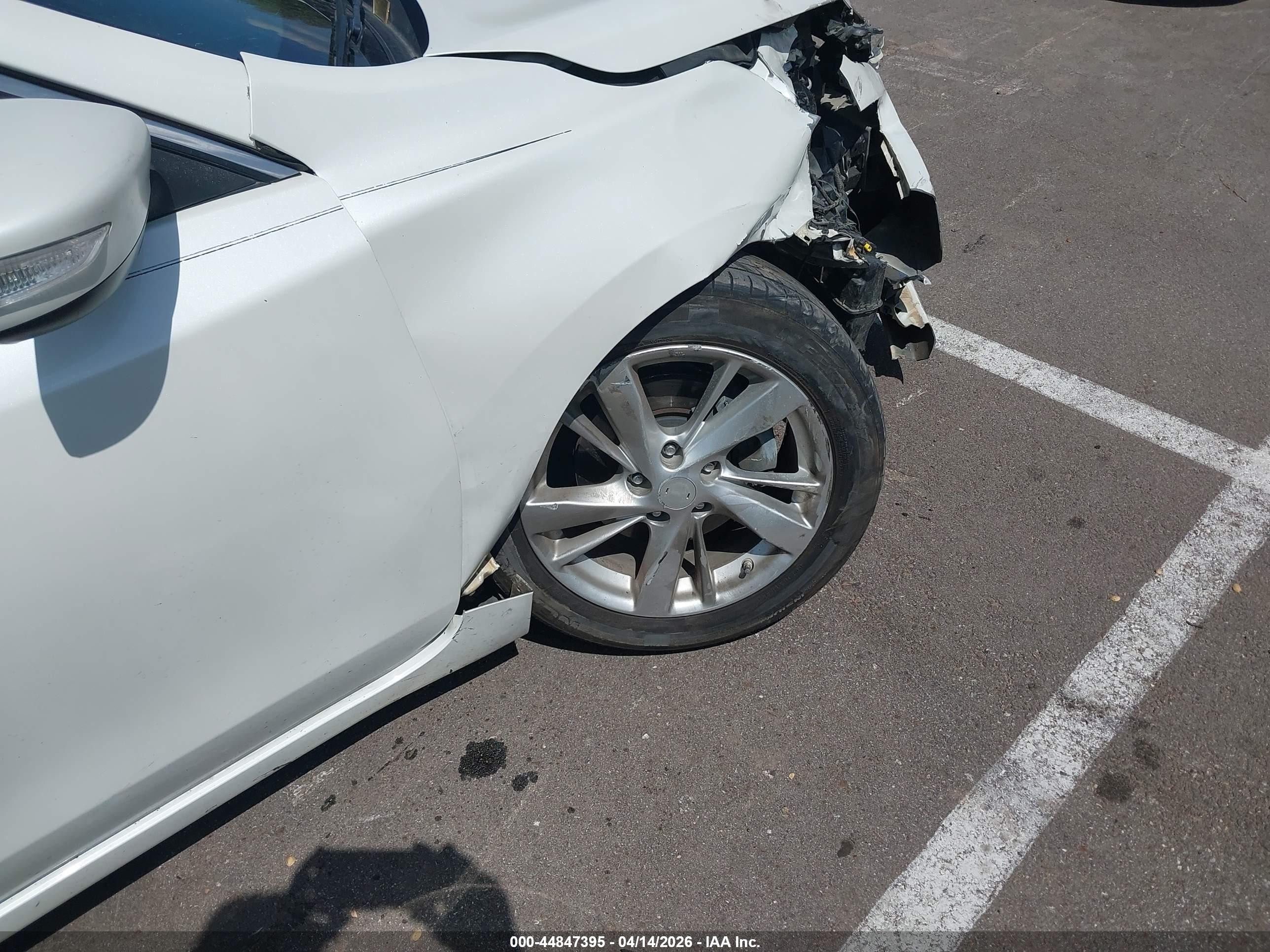 2014 Nissan Altima 2.5 Sl White vin: 1N4AL3AP2EC264535