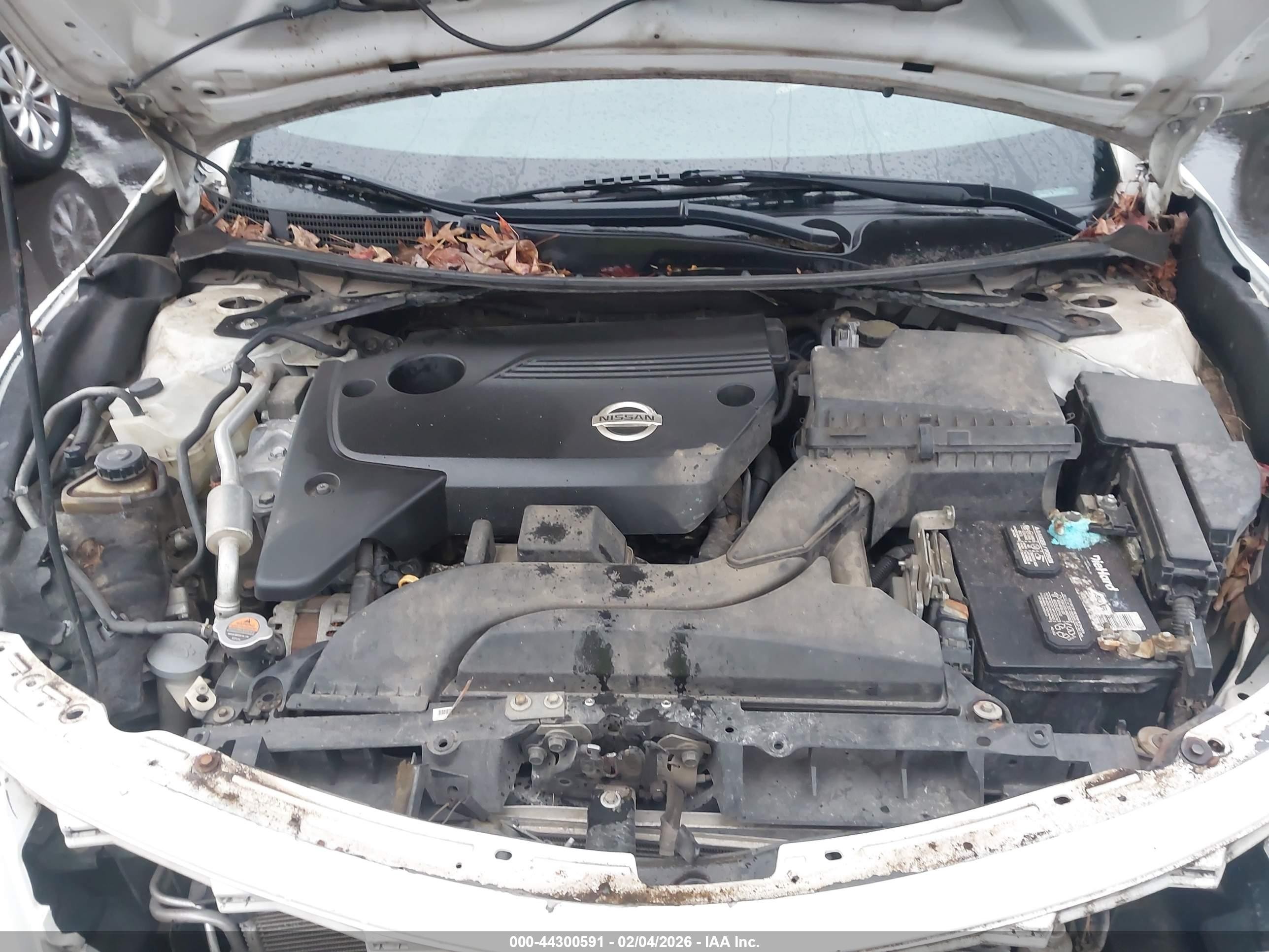 2014 Nissan Altima 2.5/2.5 S/2.5 Sl/2.5 Sv White vin: 1N4AL3AP2EC268326