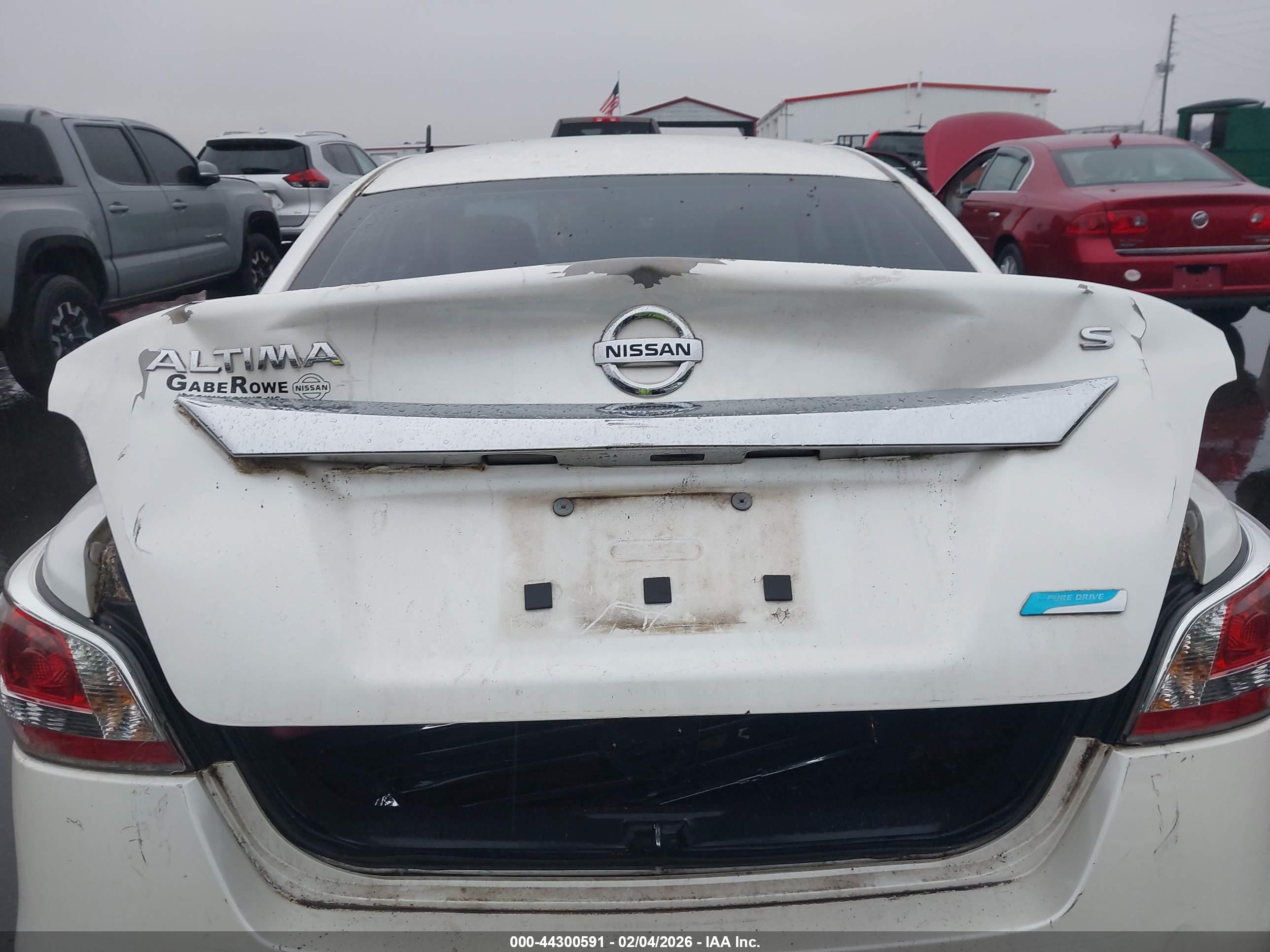 2014 Nissan Altima 2.5/2.5 S/2.5 Sl/2.5 Sv White vin: 1N4AL3AP2EC268326