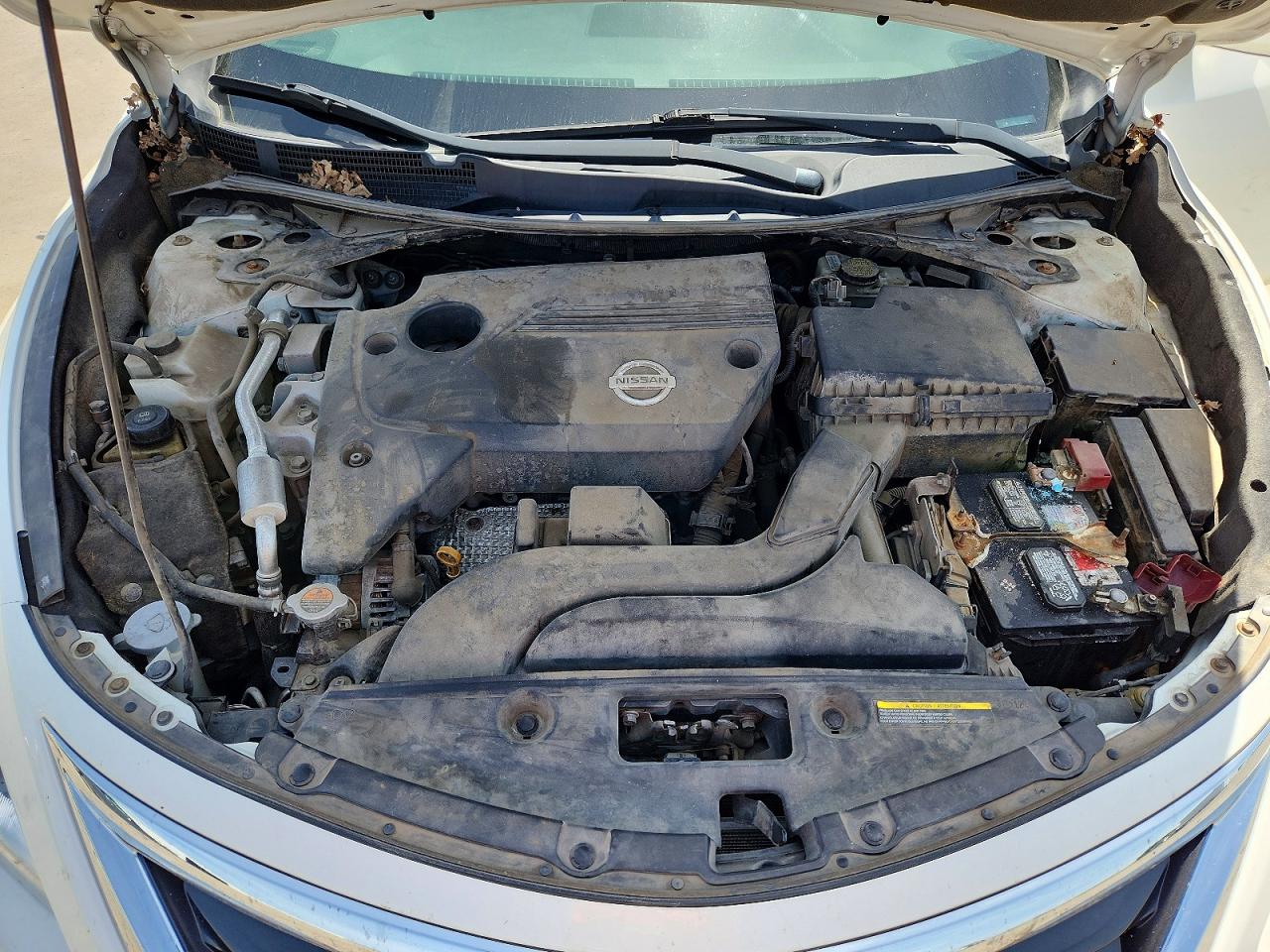 2014 Nissan Altima 2.5 S White vin: 1N4AL3AP2EC270853