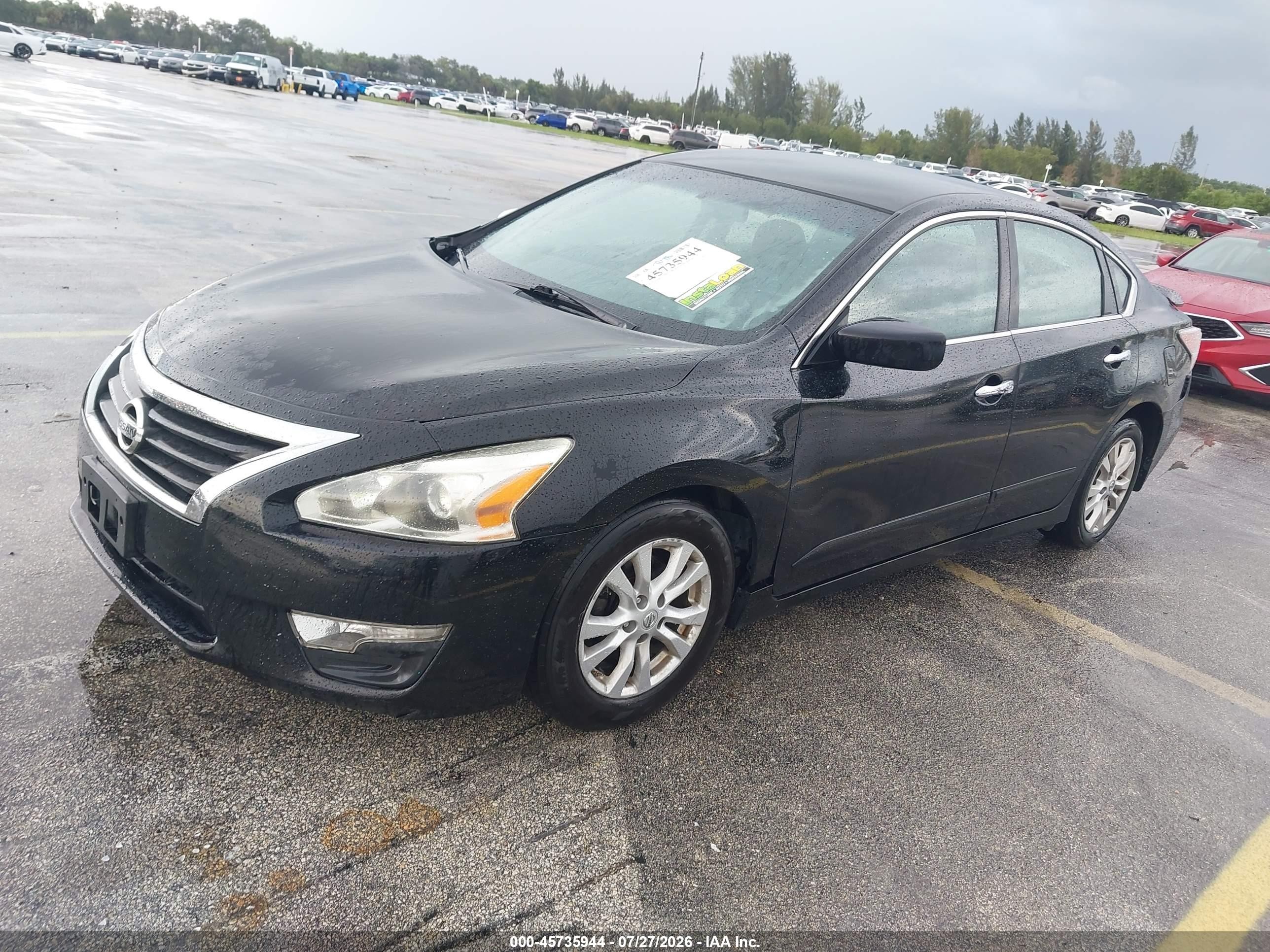 2014 Nissan Altima 2.5 S Black vin: 1N4AL3AP2EC279875