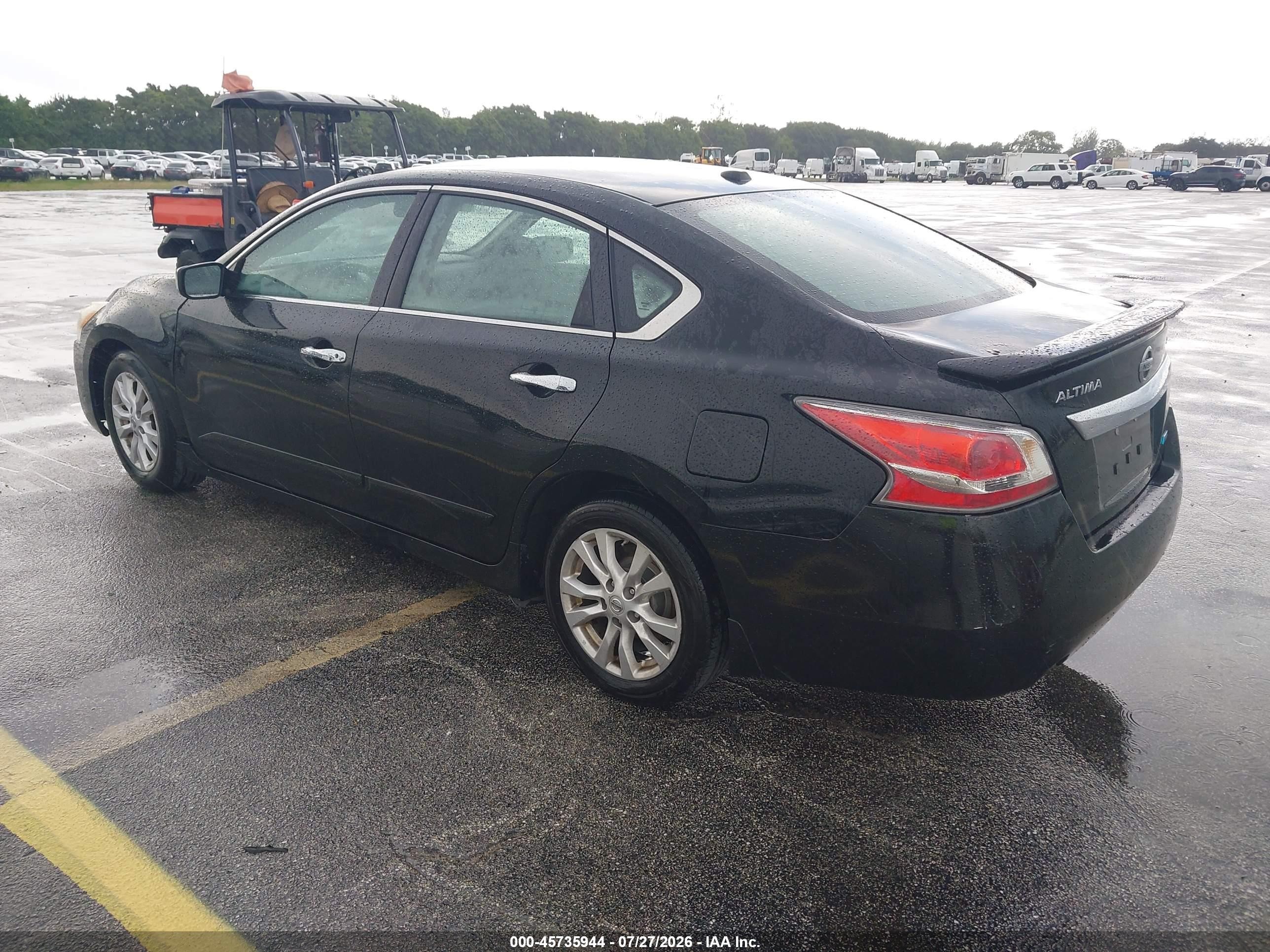 2014 Nissan Altima 2.5 S Black vin: 1N4AL3AP2EC279875