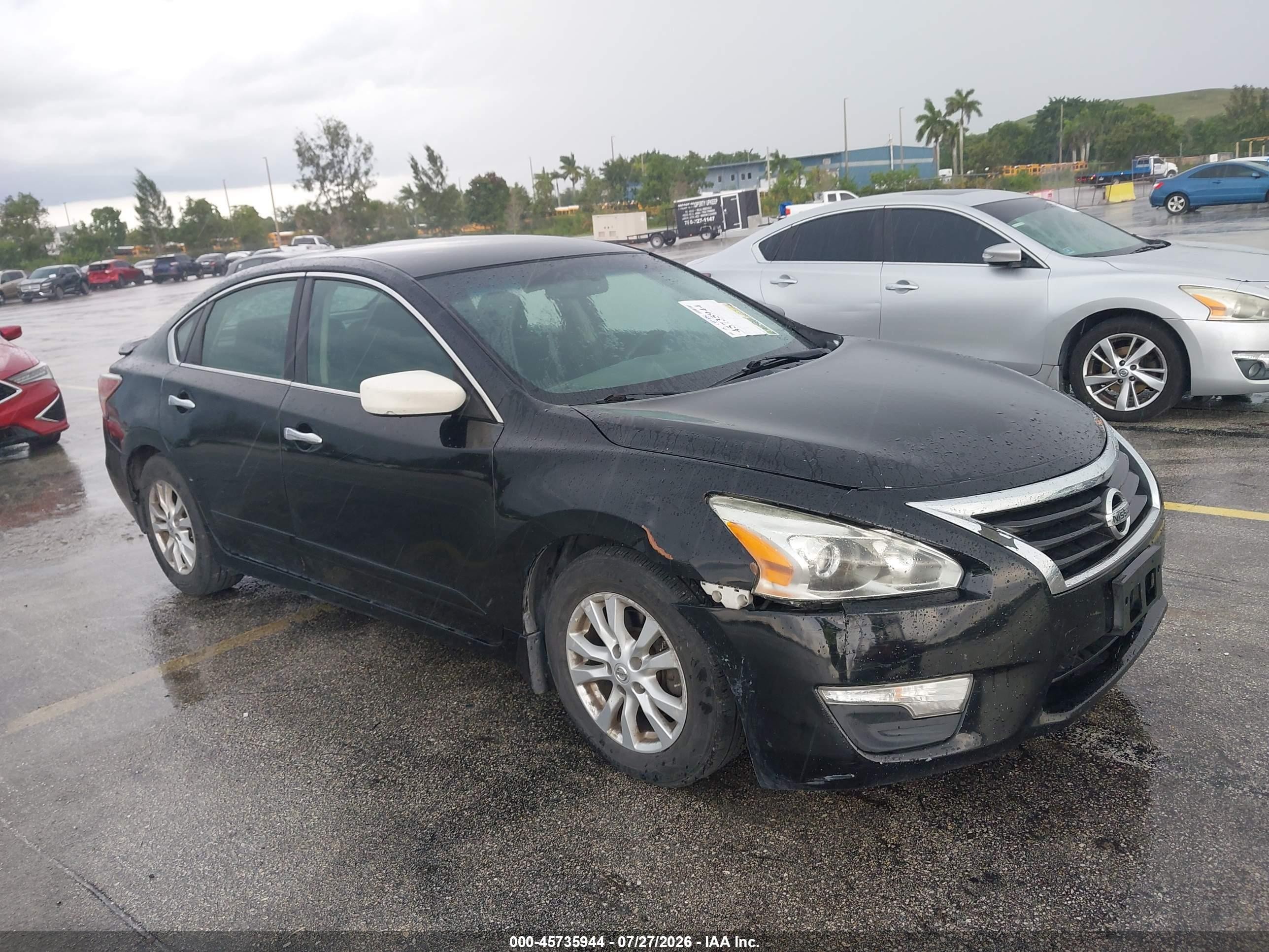 2014 Nissan Altima 2.5 S Black vin: 1N4AL3AP2EC279875