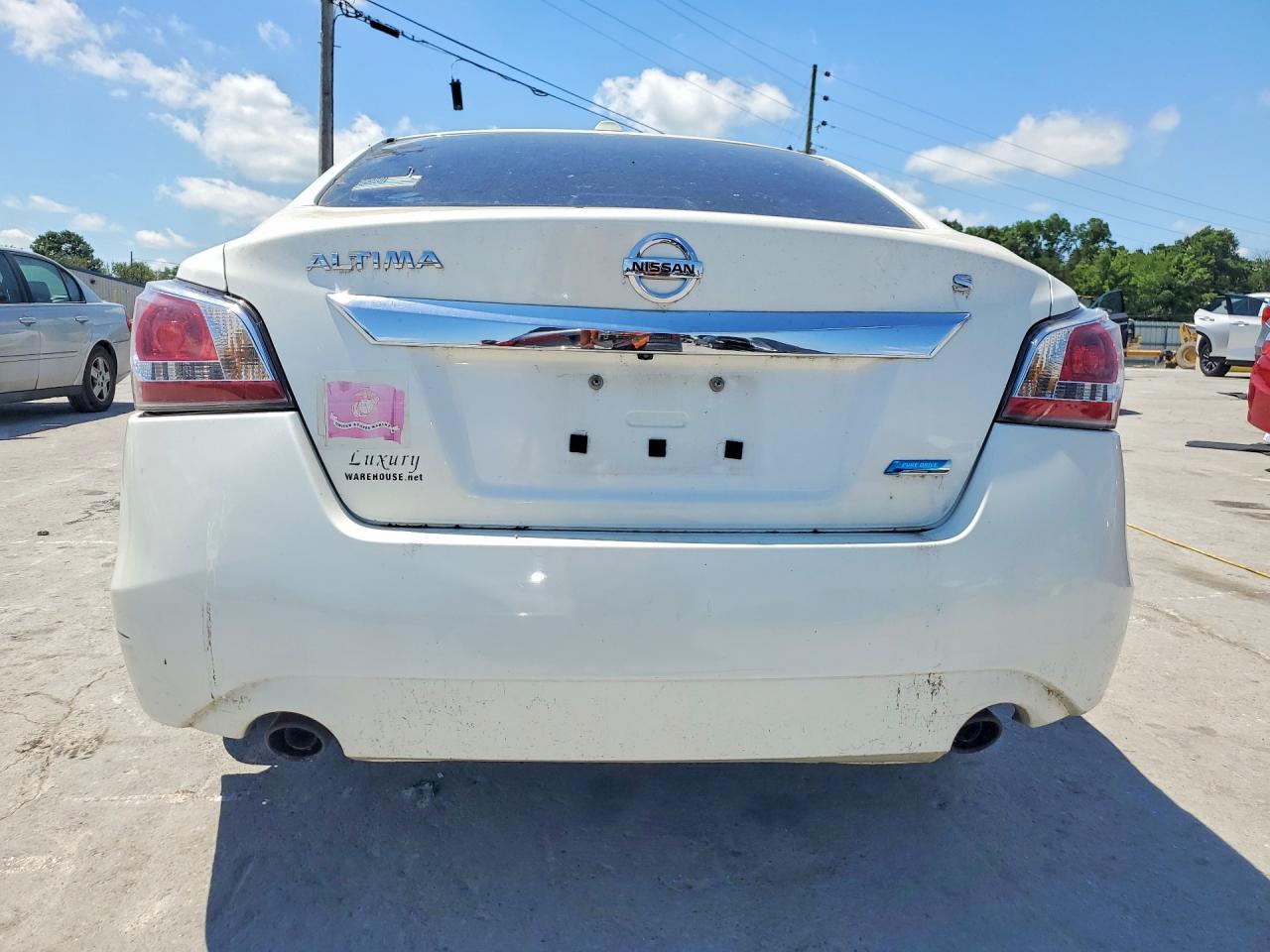 2014 Nissan Altima 2.5 S White vin: 1N4AL3AP2EC282694
