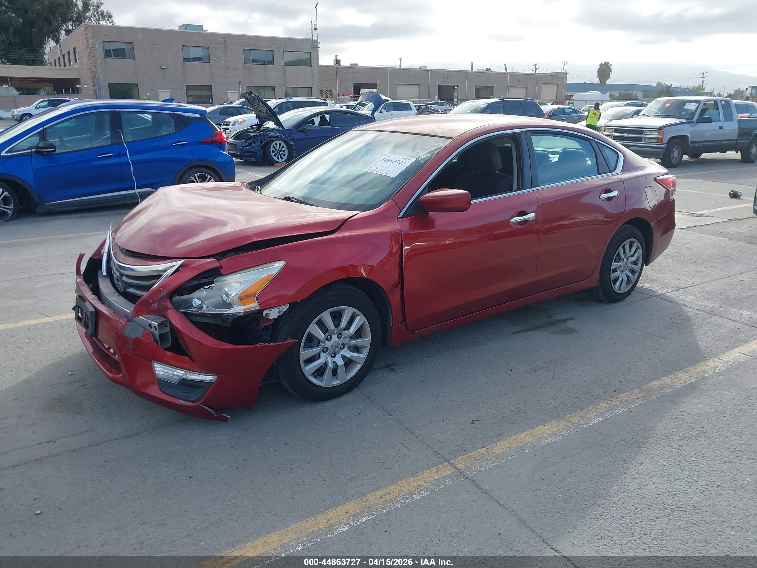 2014 Nissan Altima 2.5/2.5 S/2.5 Sl/2.5 Sv Red vin: 1N4AL3AP2EC283926