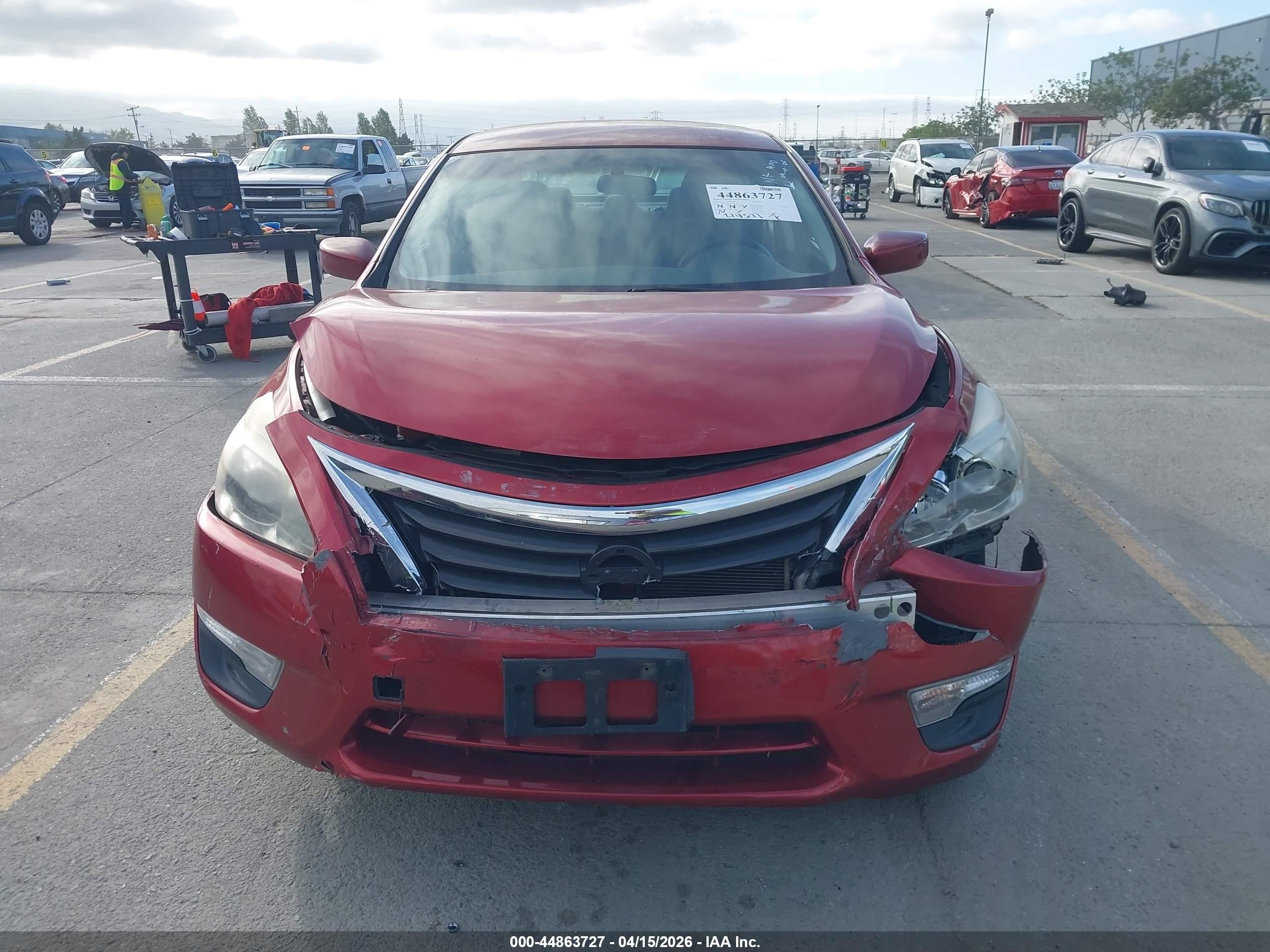 2014 Nissan Altima 2.5/2.5 S/2.5 Sl/2.5 Sv Red vin: 1N4AL3AP2EC283926