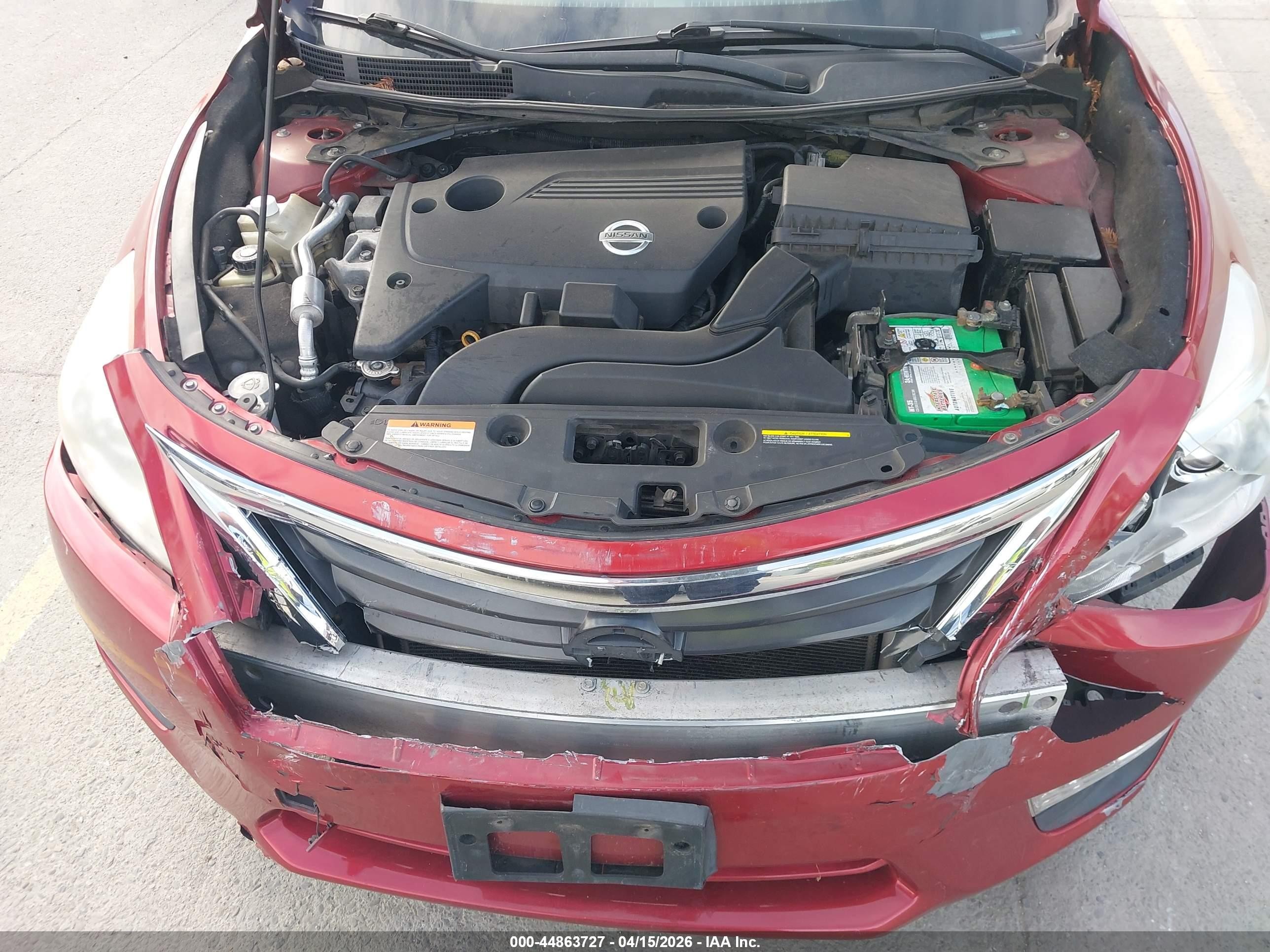 2014 Nissan Altima 2.5/2.5 S/2.5 Sl/2.5 Sv Red vin: 1N4AL3AP2EC283926