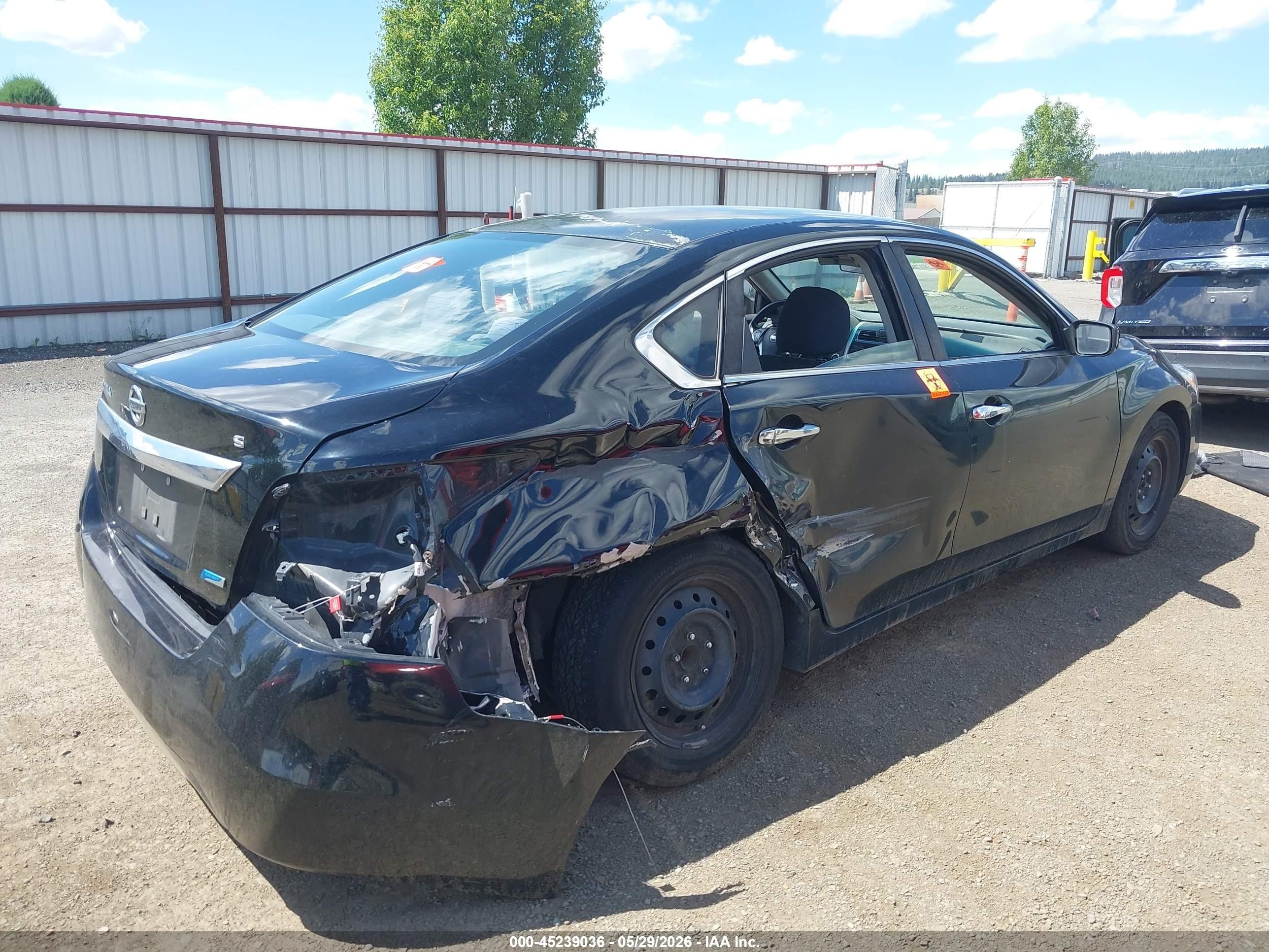 2014 Nissan Altima 2.5/2.5 S/2.5 Sl/2.5 Sv Black vin: 1N4AL3AP2EC289080