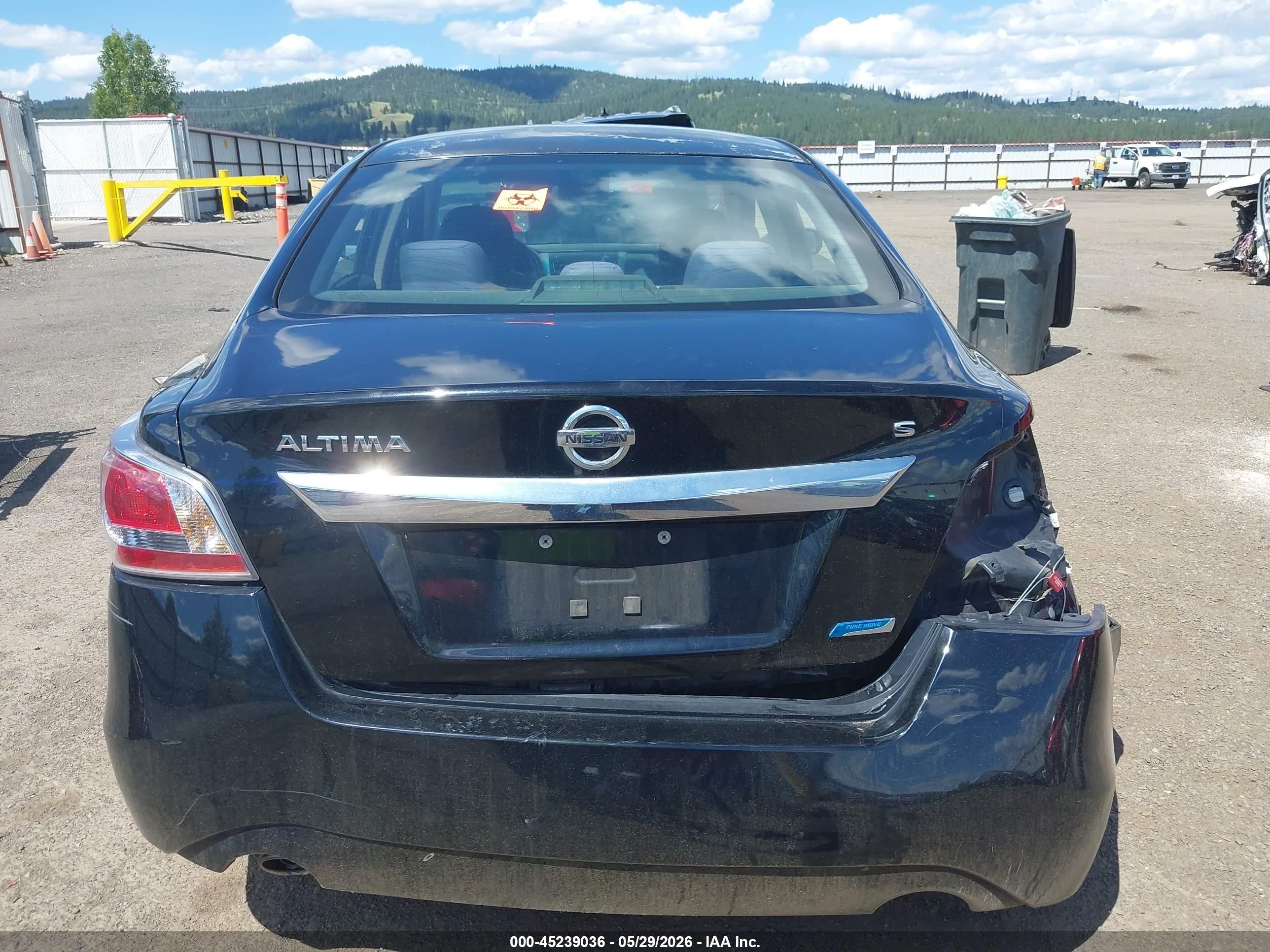 2014 Nissan Altima 2.5/2.5 S/2.5 Sl/2.5 Sv Black vin: 1N4AL3AP2EC289080