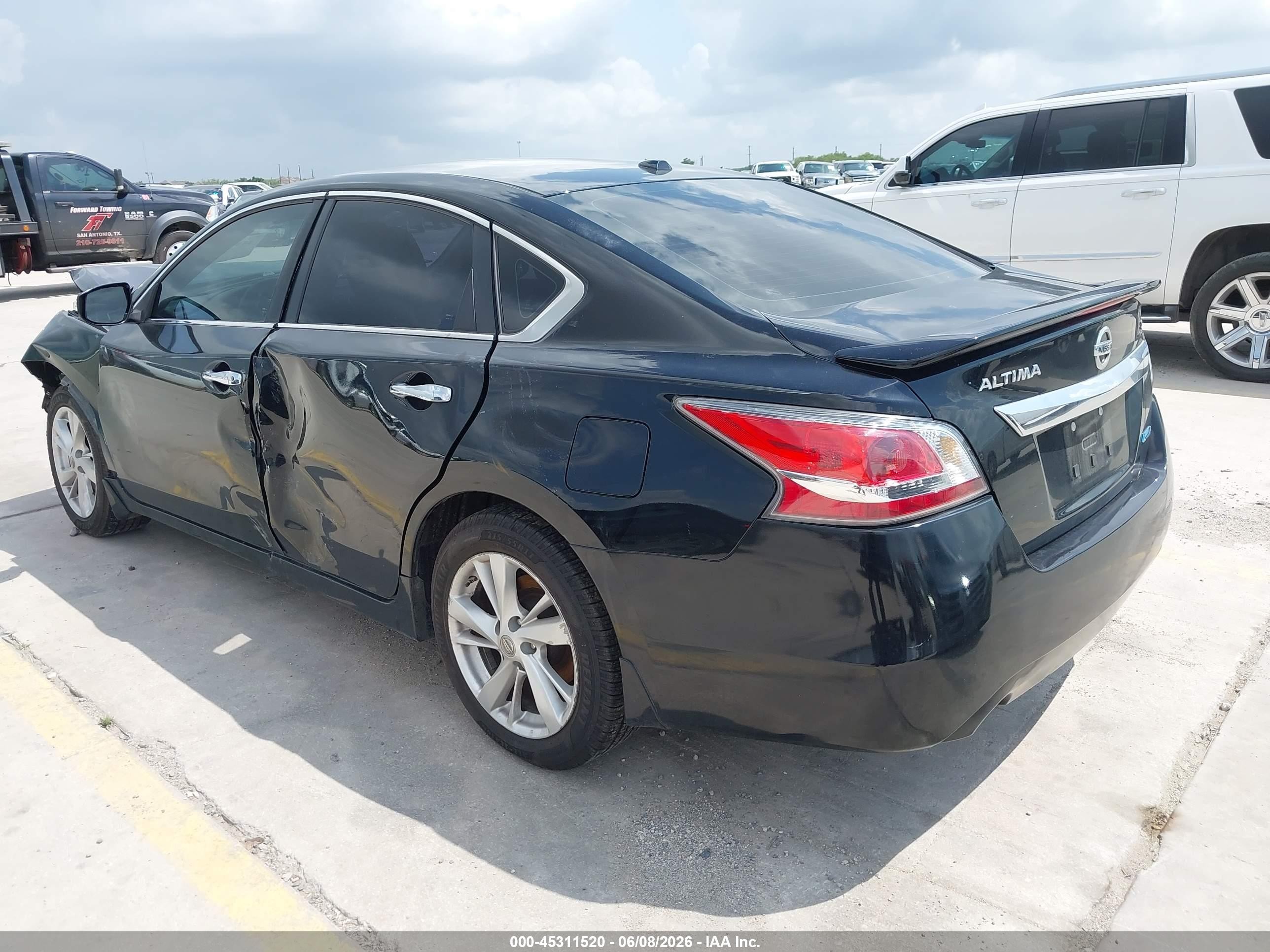 2014 Nissan Altima 2.5 Sv Black vin: 1N4AL3AP2EC294974