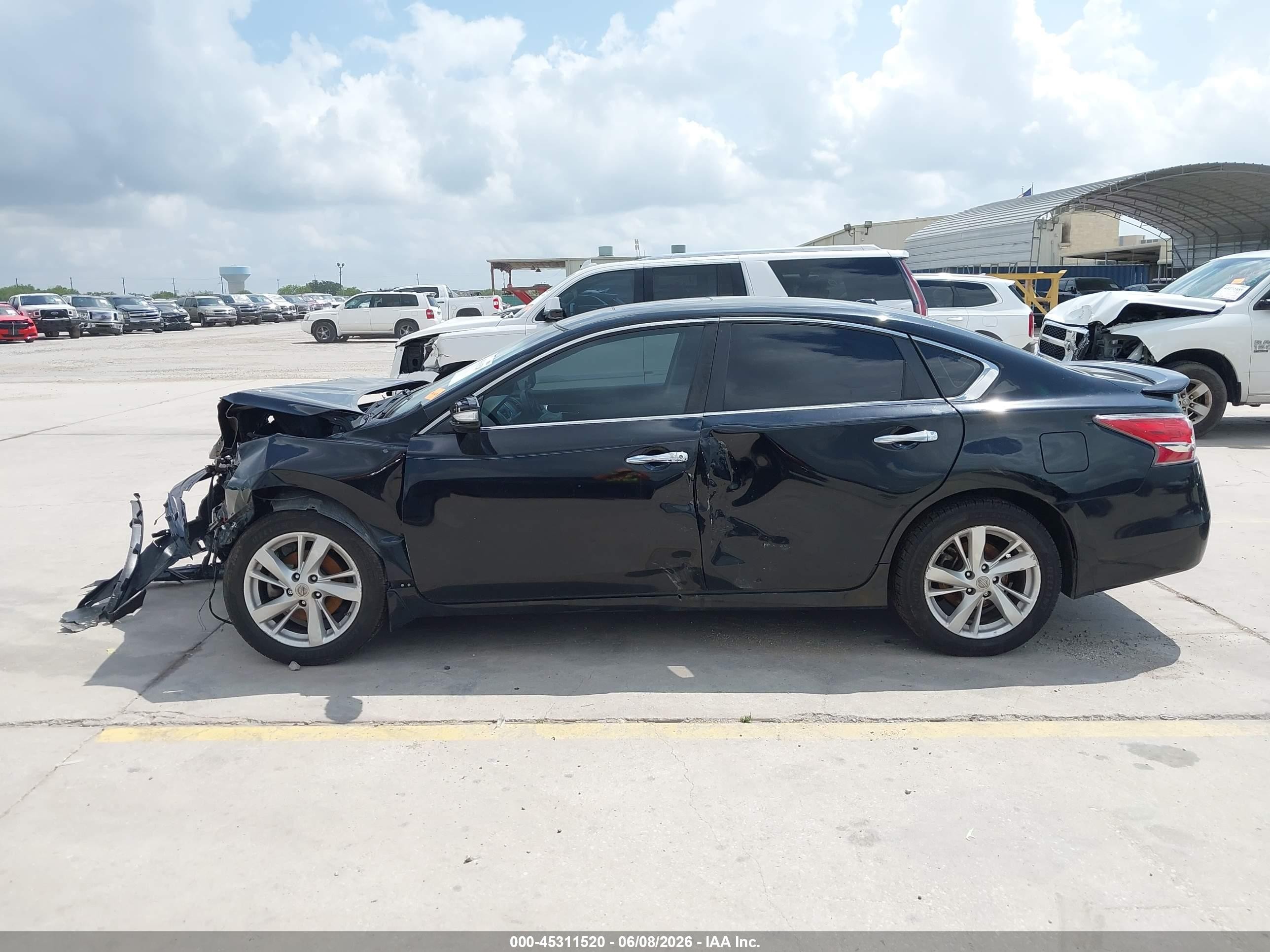 2014 Nissan Altima 2.5 Sv Black vin: 1N4AL3AP2EC294974