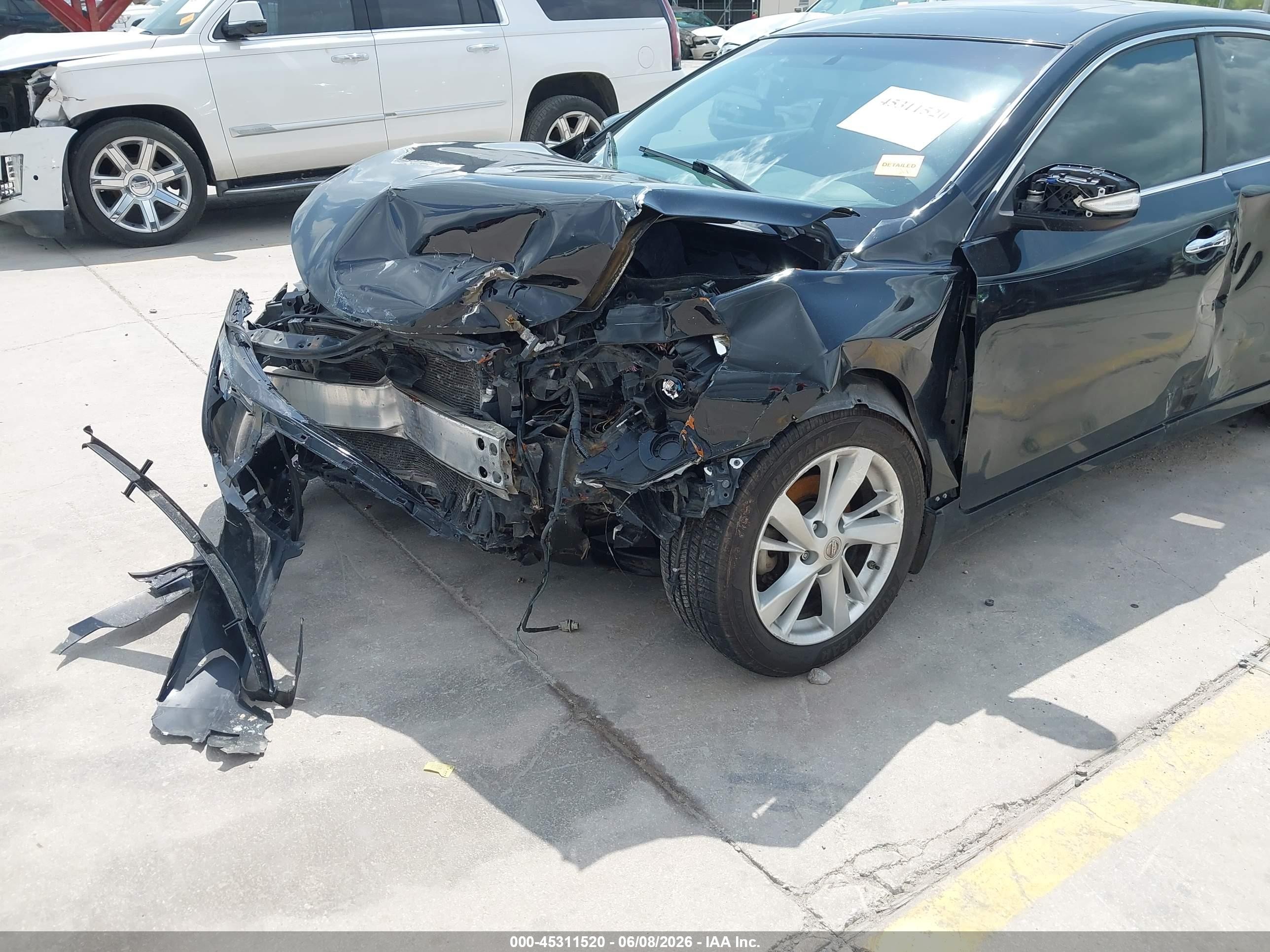 2014 Nissan Altima 2.5 Sv Black vin: 1N4AL3AP2EC294974