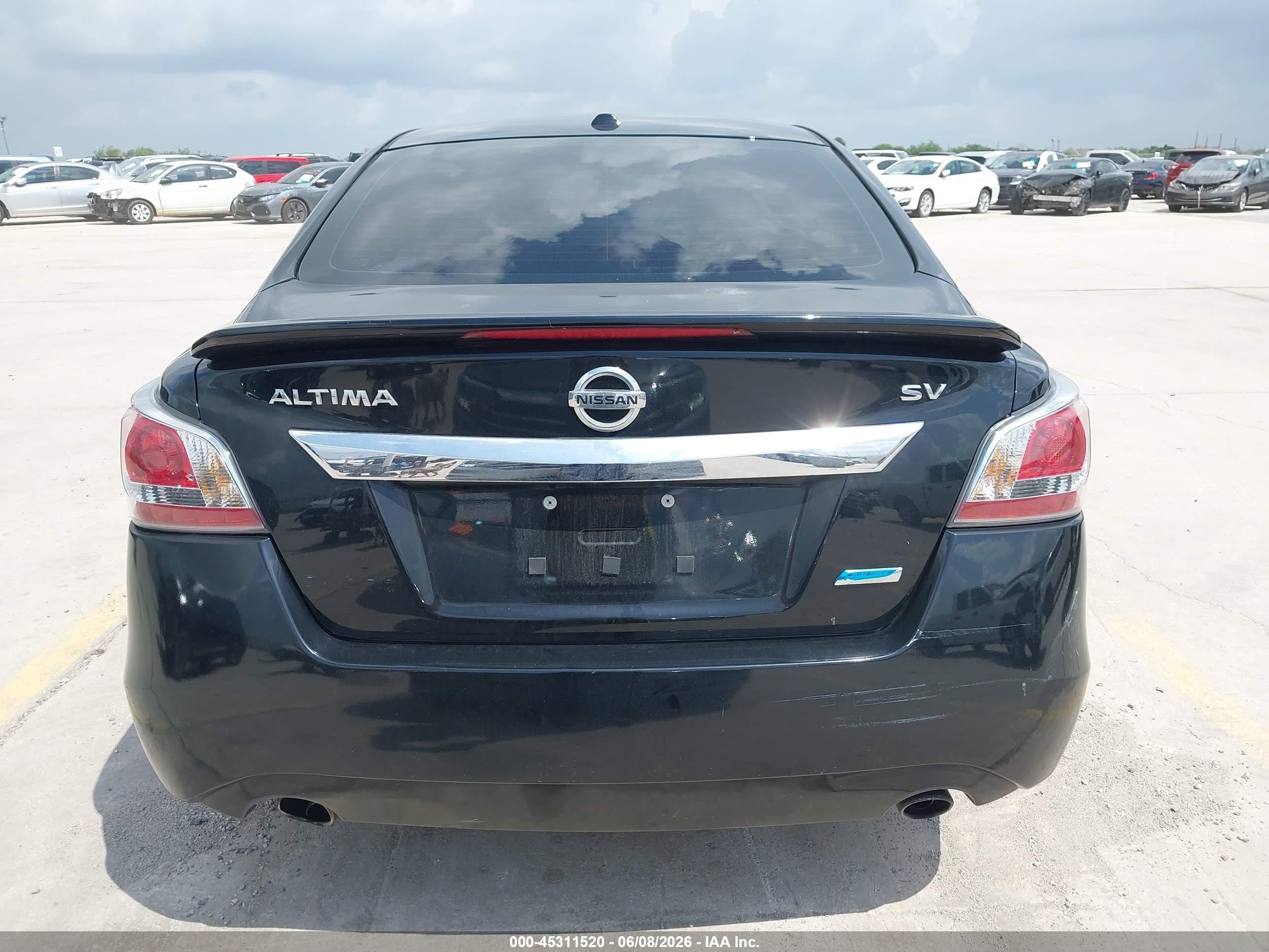 2014 Nissan Altima 2.5 Sv Black vin: 1N4AL3AP2EC294974