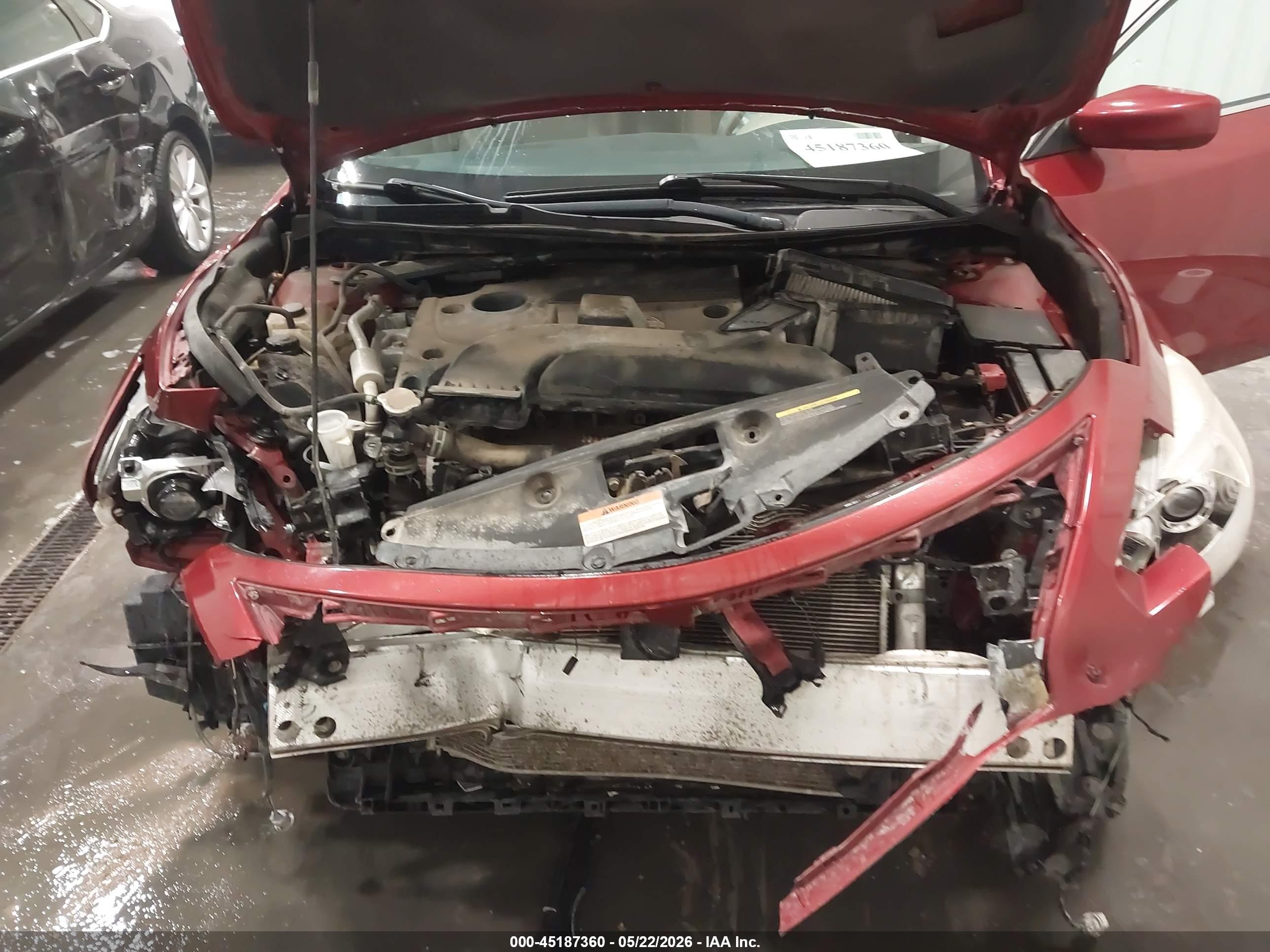 2014 Nissan Altima 2.5 S Red vin: 1N4AL3AP2EC298085