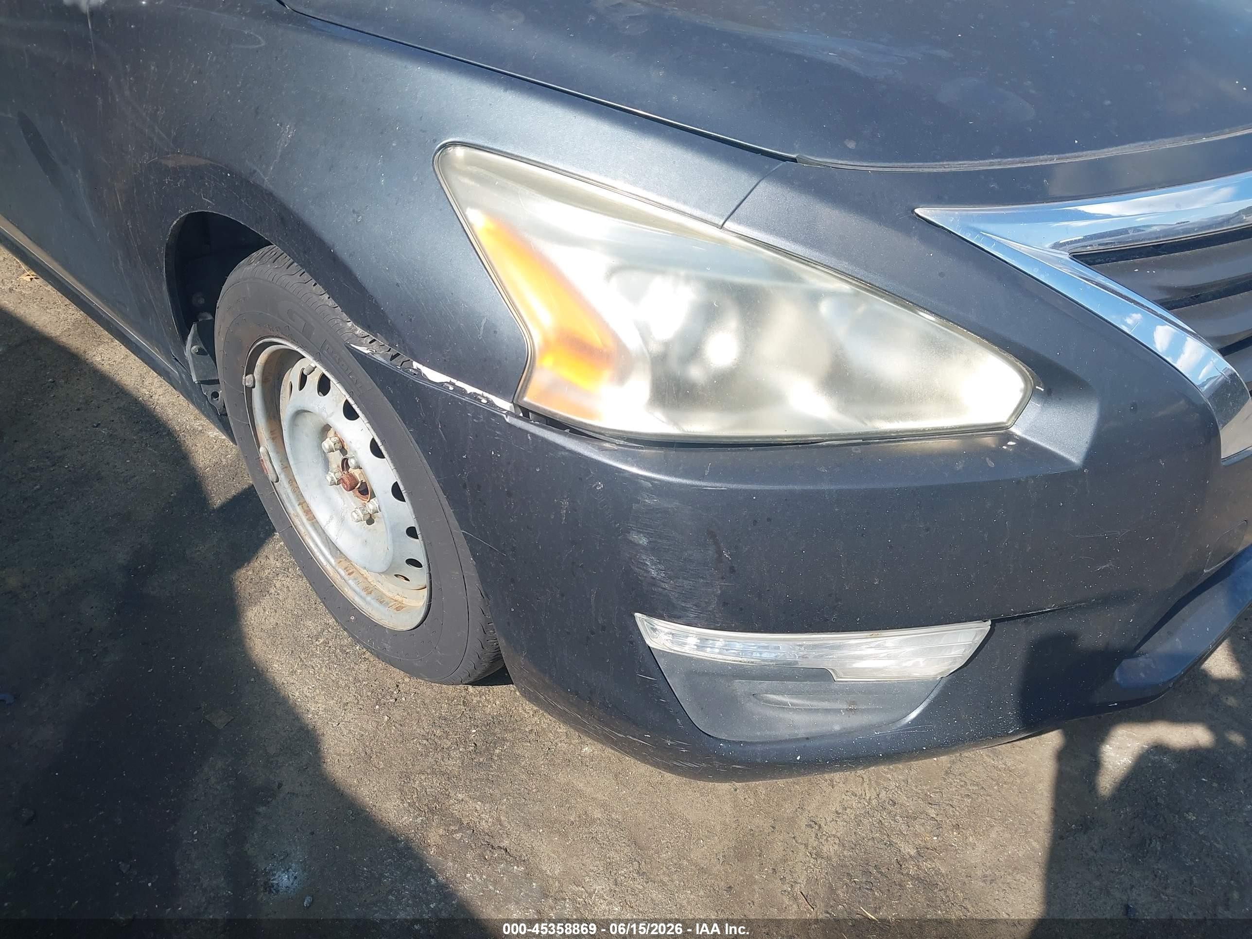 2014 Nissan Altima 2.5/2.5 S/2.5 Sl/2.5 Sv Gray vin: 1N4AL3AP2EC298796