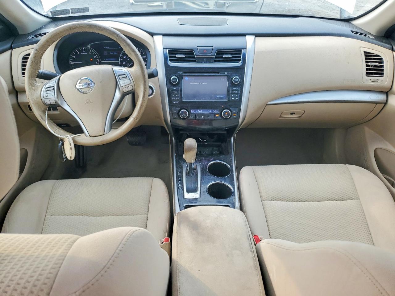 2014 Nissan Altima 2.5 Sv White vin: 1N4AL3AP2EC299835