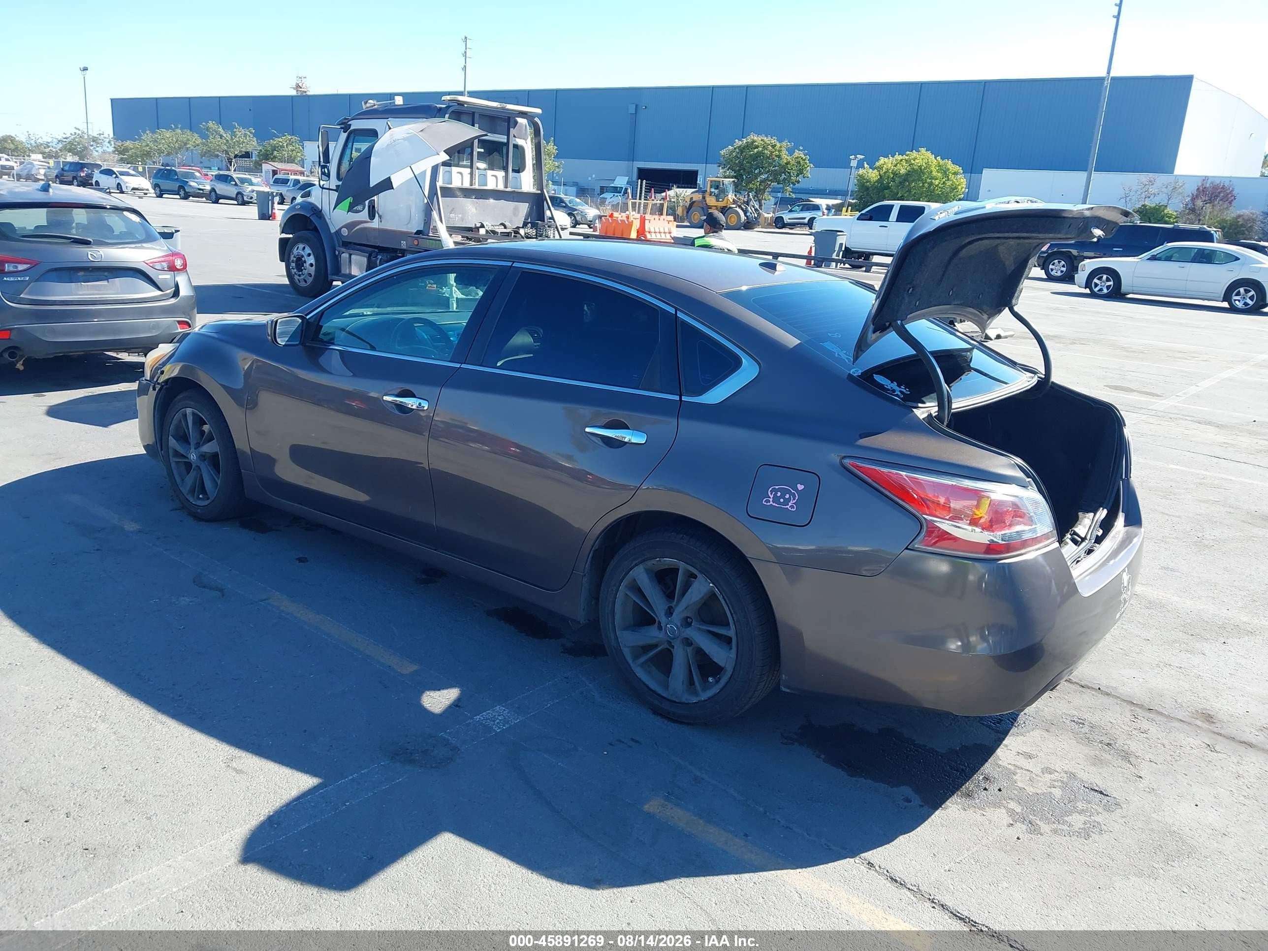 2014 Nissan Altima 2.5 Sv Gray vin: 1N4AL3AP2EC322515
