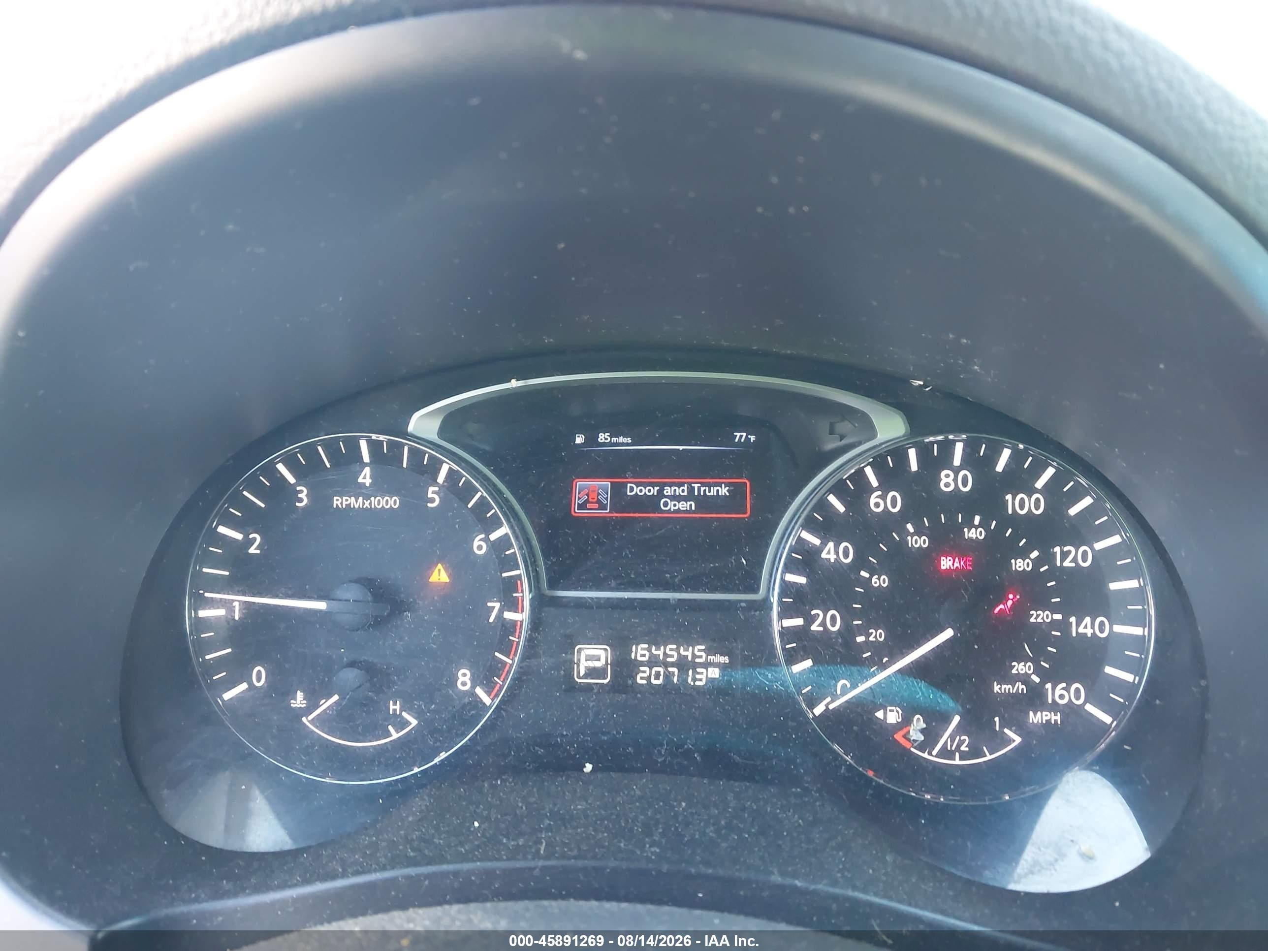 2014 Nissan Altima 2.5 Sv Gray vin: 1N4AL3AP2EC322515