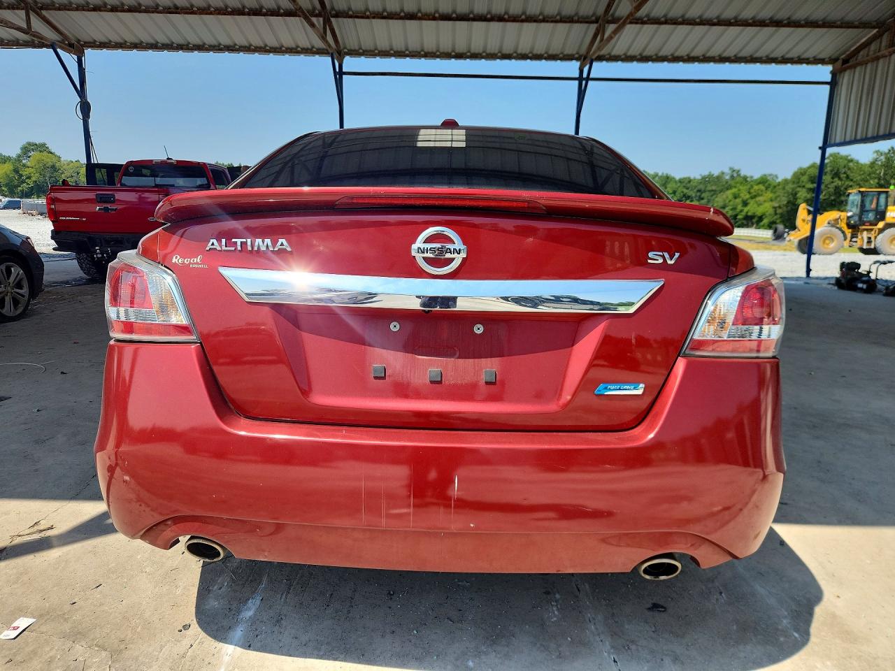 2014 Nissan Altima 2.5 Sv Red vin: 1N4AL3AP2EC329660