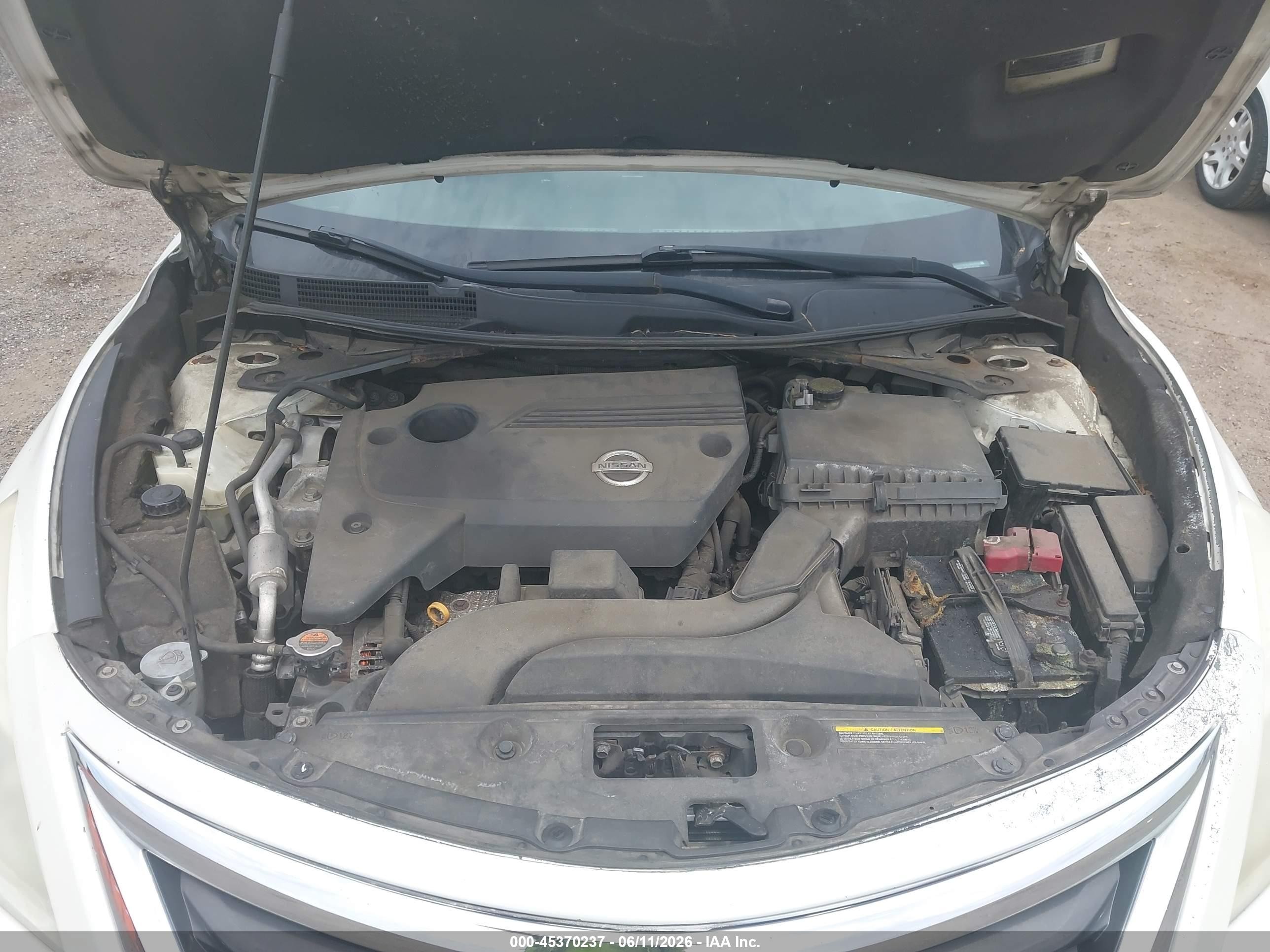 2014 Nissan Altima 2.5 Sl White vin: 1N4AL3AP2EC401022