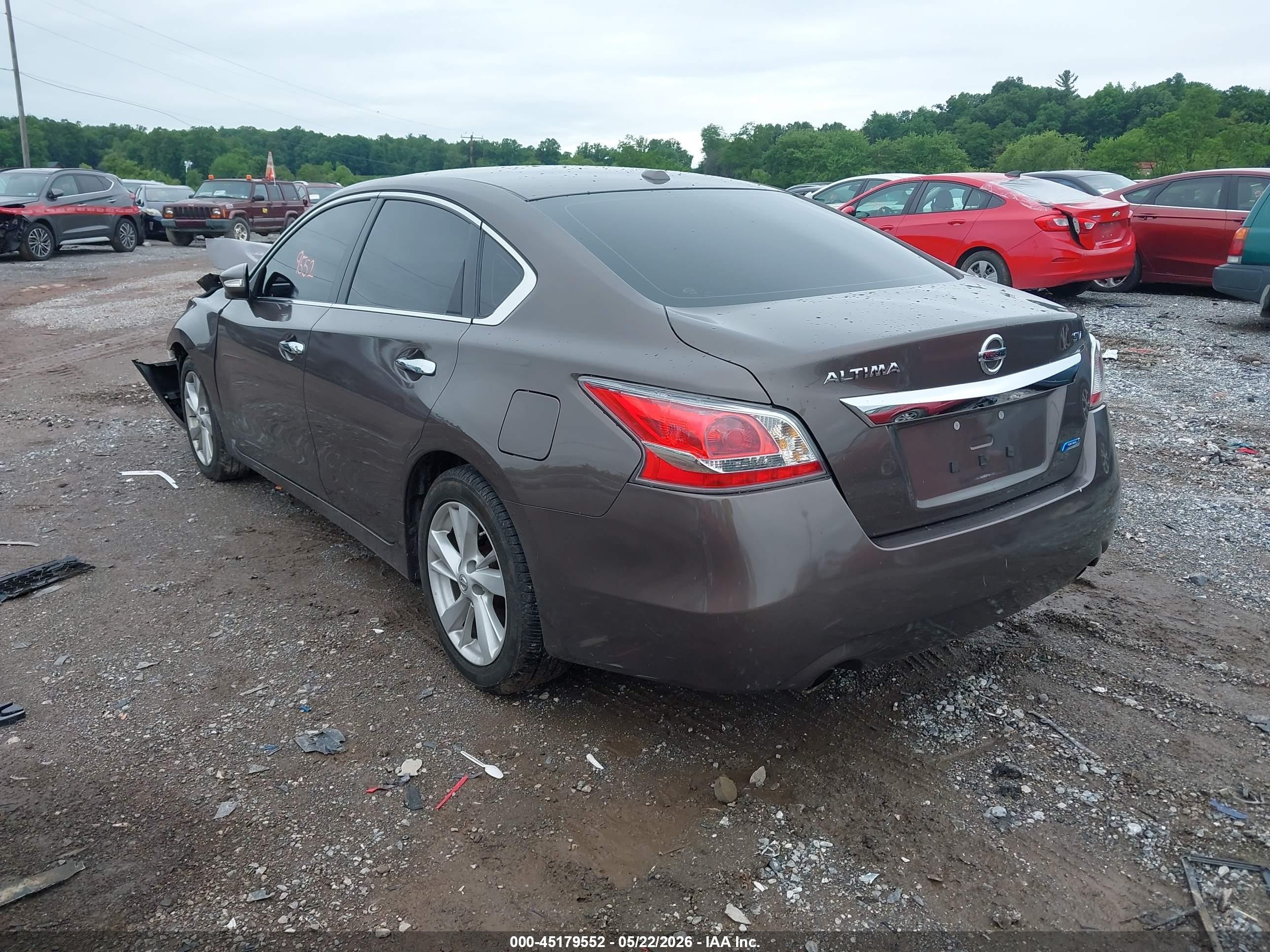 2014 Nissan Altima 2.5 Sv Brown vin: 1N4AL3AP2EC410996