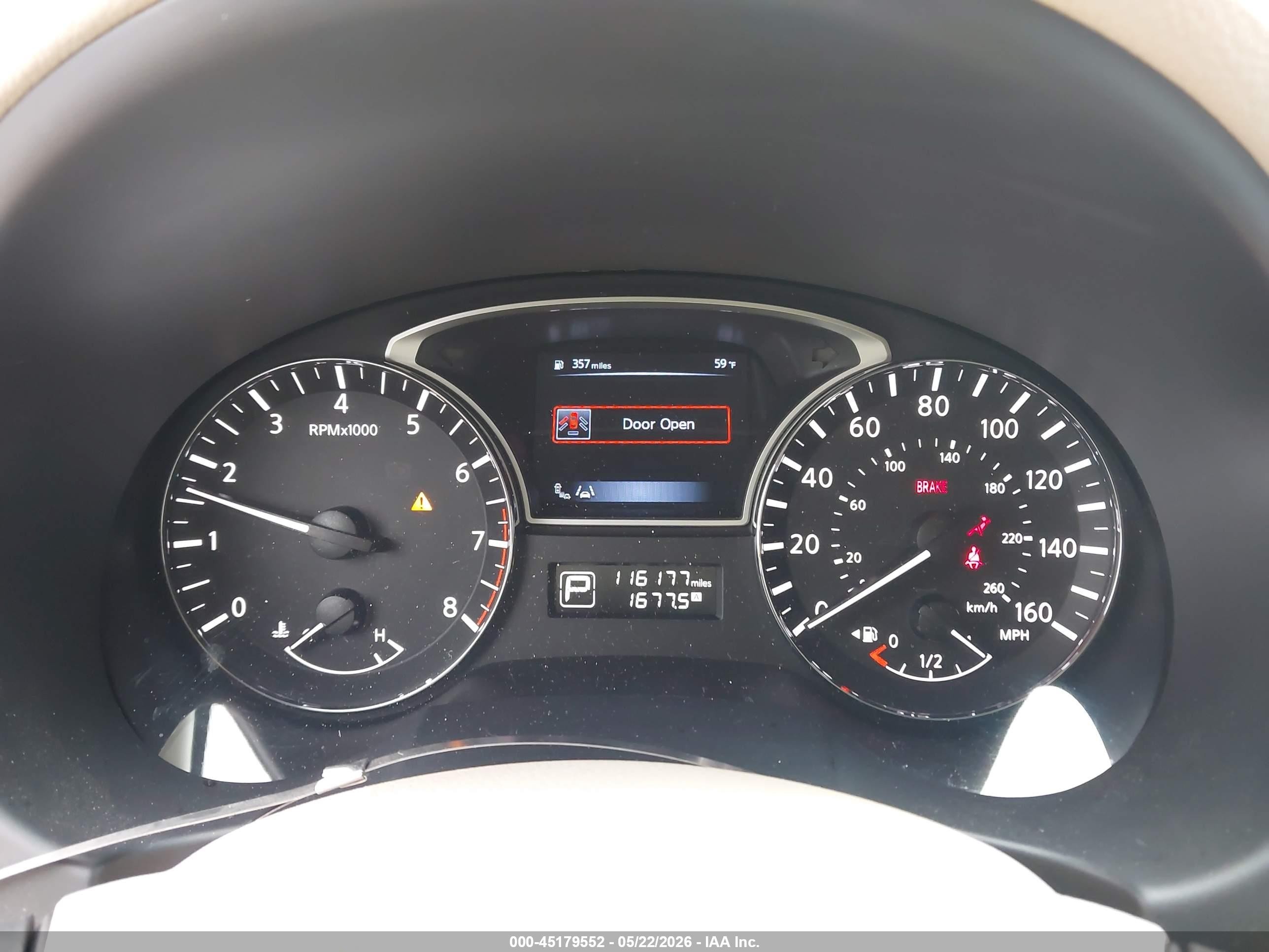 2014 Nissan Altima 2.5 Sv Brown vin: 1N4AL3AP2EC410996