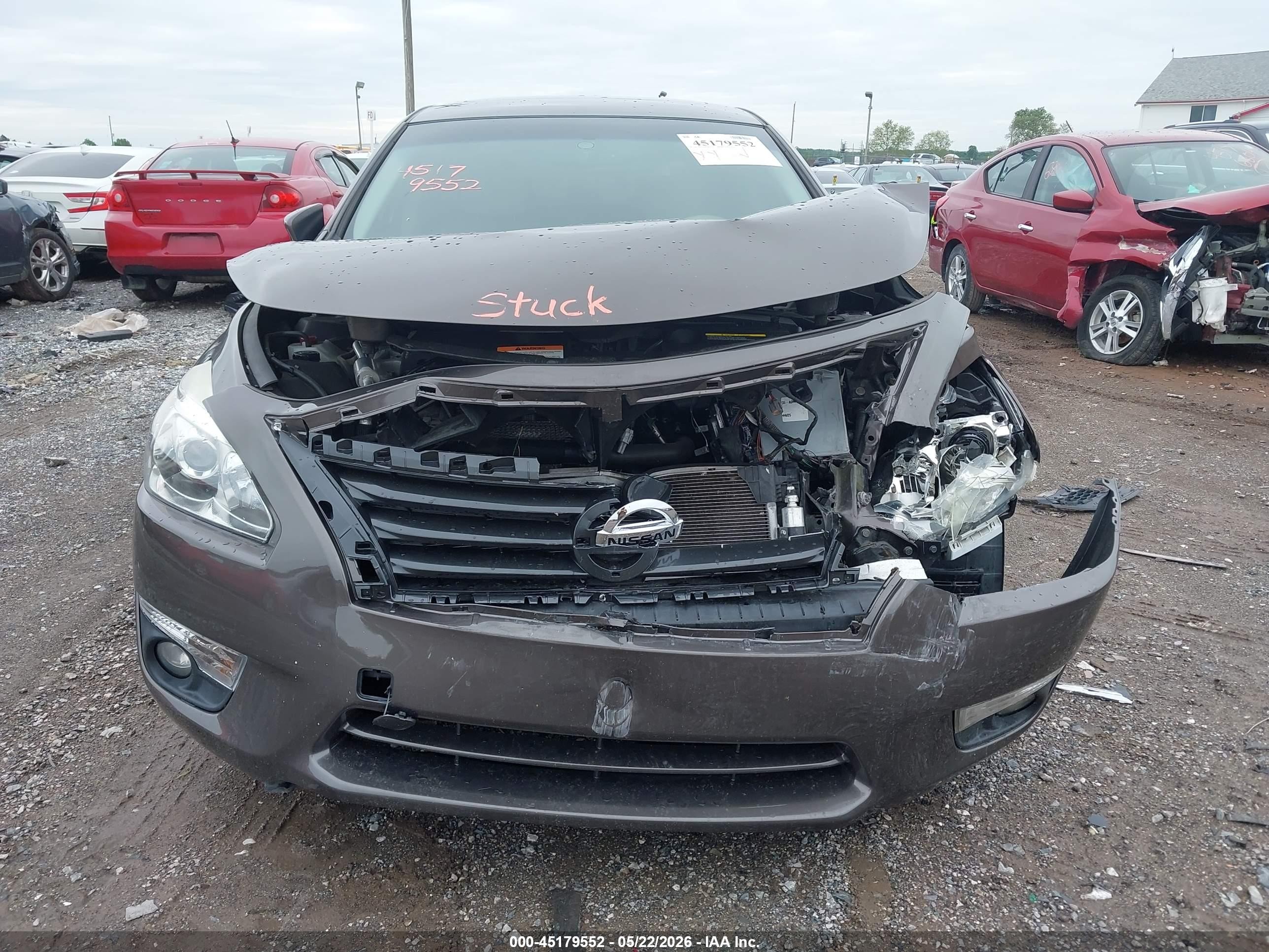 2014 Nissan Altima 2.5 Sv Brown vin: 1N4AL3AP2EC410996