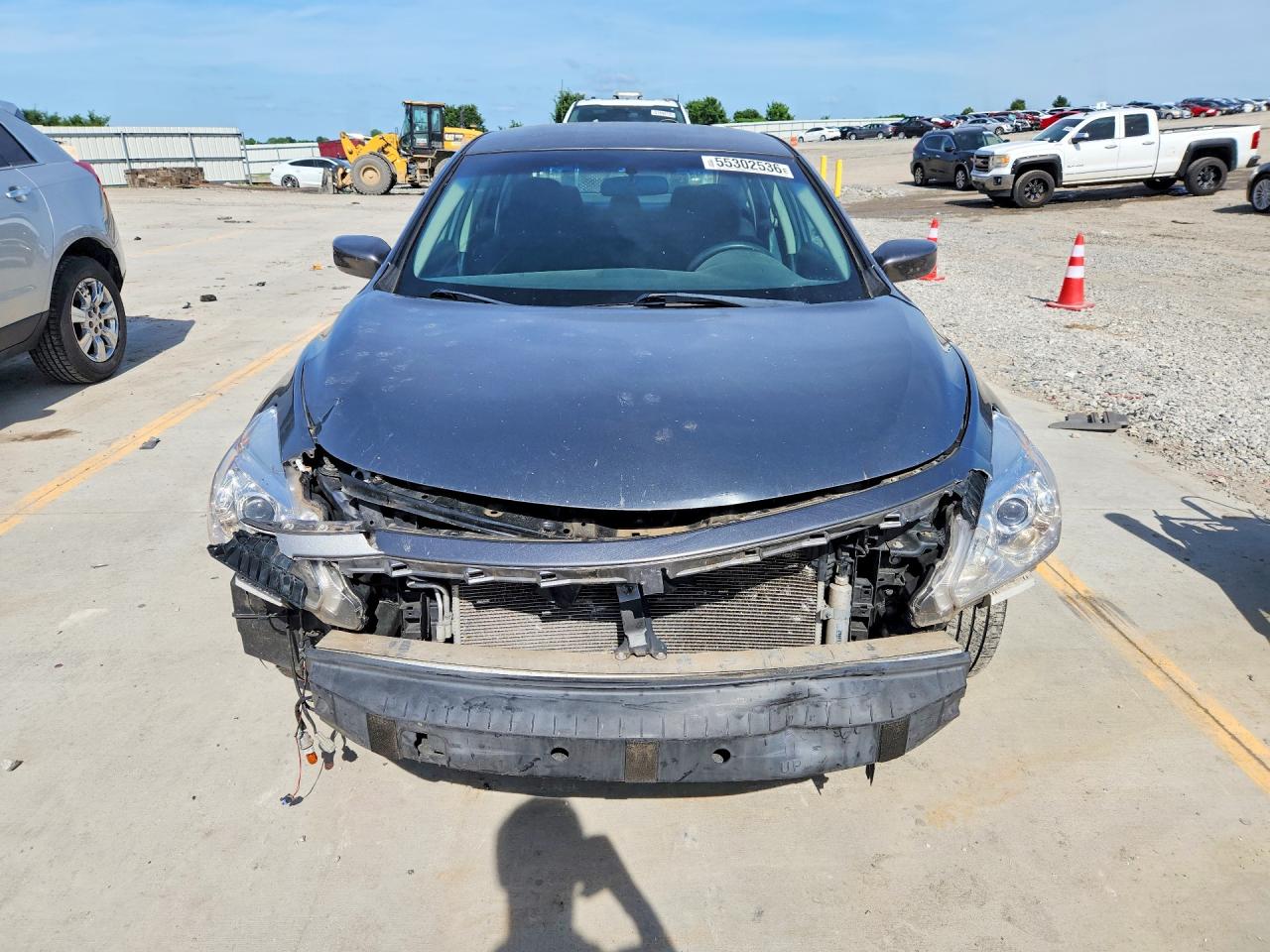 2014 Nissan Altima 2.5 S Gray vin: 1N4AL3AP2EC415471