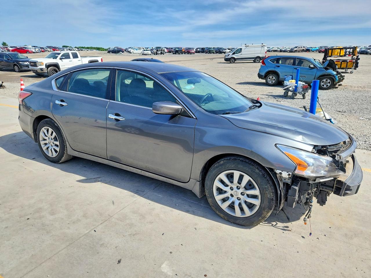 2014 Nissan Altima 2.5 S Gray vin: 1N4AL3AP2EC415471