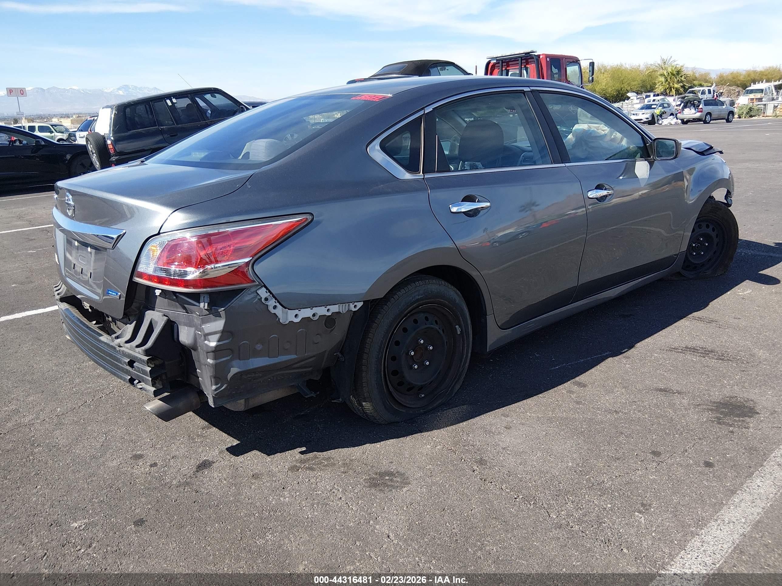 2014 Nissan Altima 2.5 Gray vin: 1N4AL3AP2EC416295