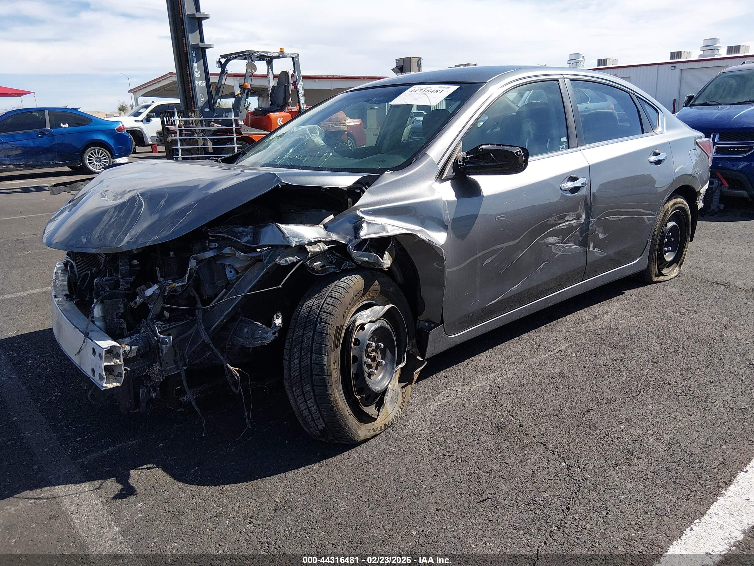 2014 Nissan Altima 2.5 Gray vin: 1N4AL3AP2EC416295