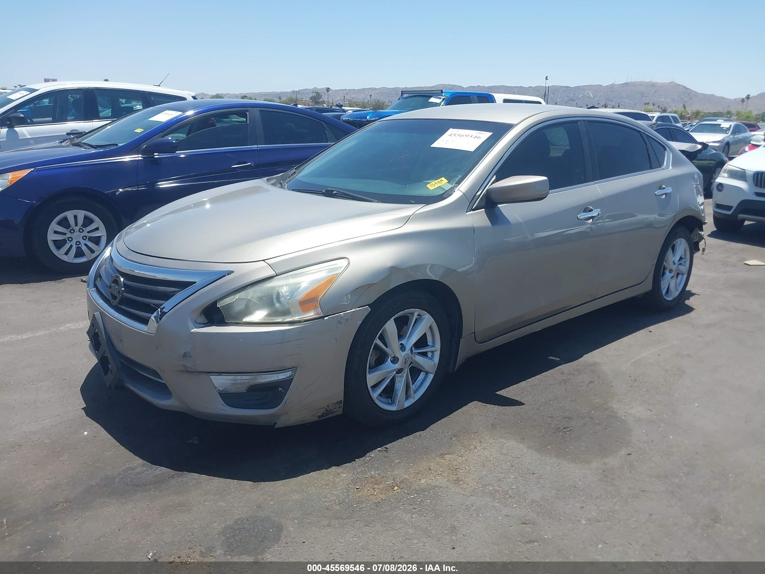 2014 Nissan Altima 2.5 S Gold vin: 1N4AL3AP2EC423313