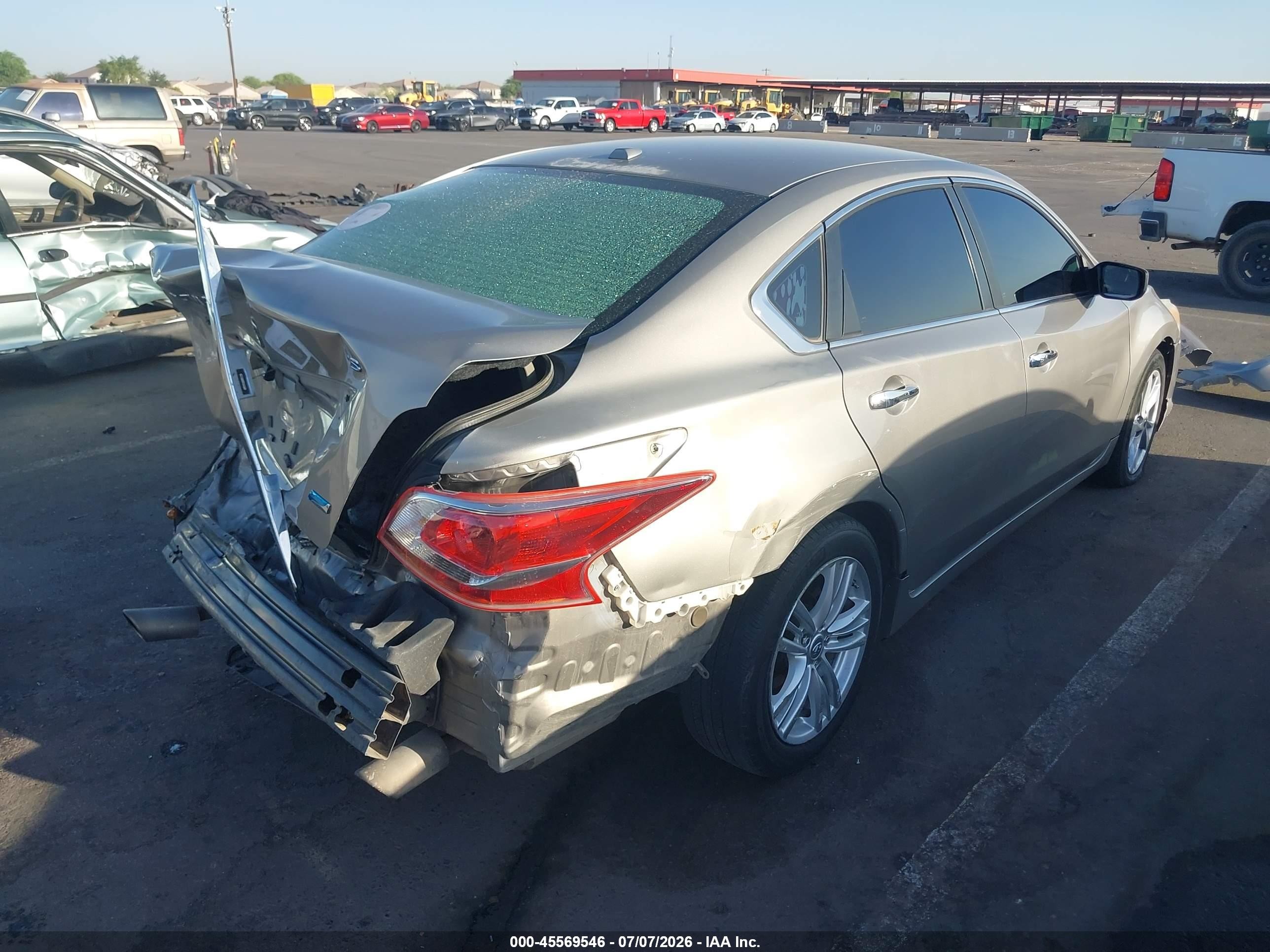 2014 Nissan Altima 2.5 S Gold vin: 1N4AL3AP2EC423313