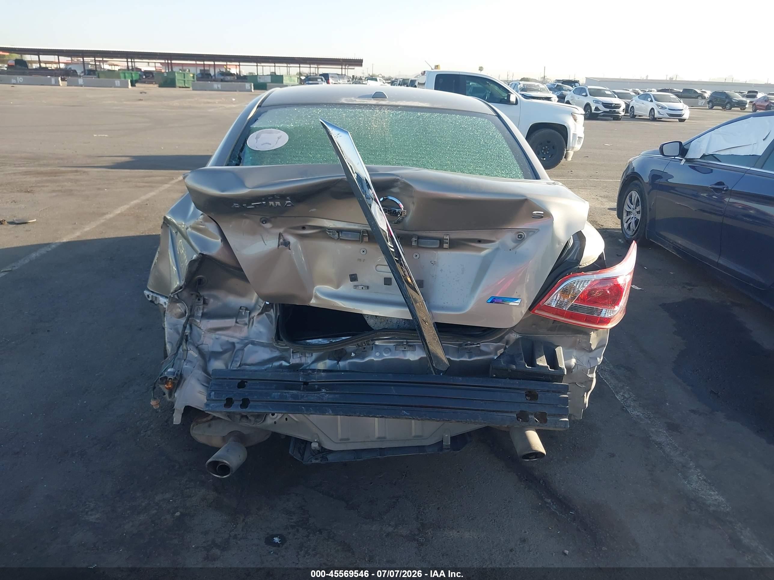 2014 Nissan Altima 2.5 S Gold vin: 1N4AL3AP2EC423313