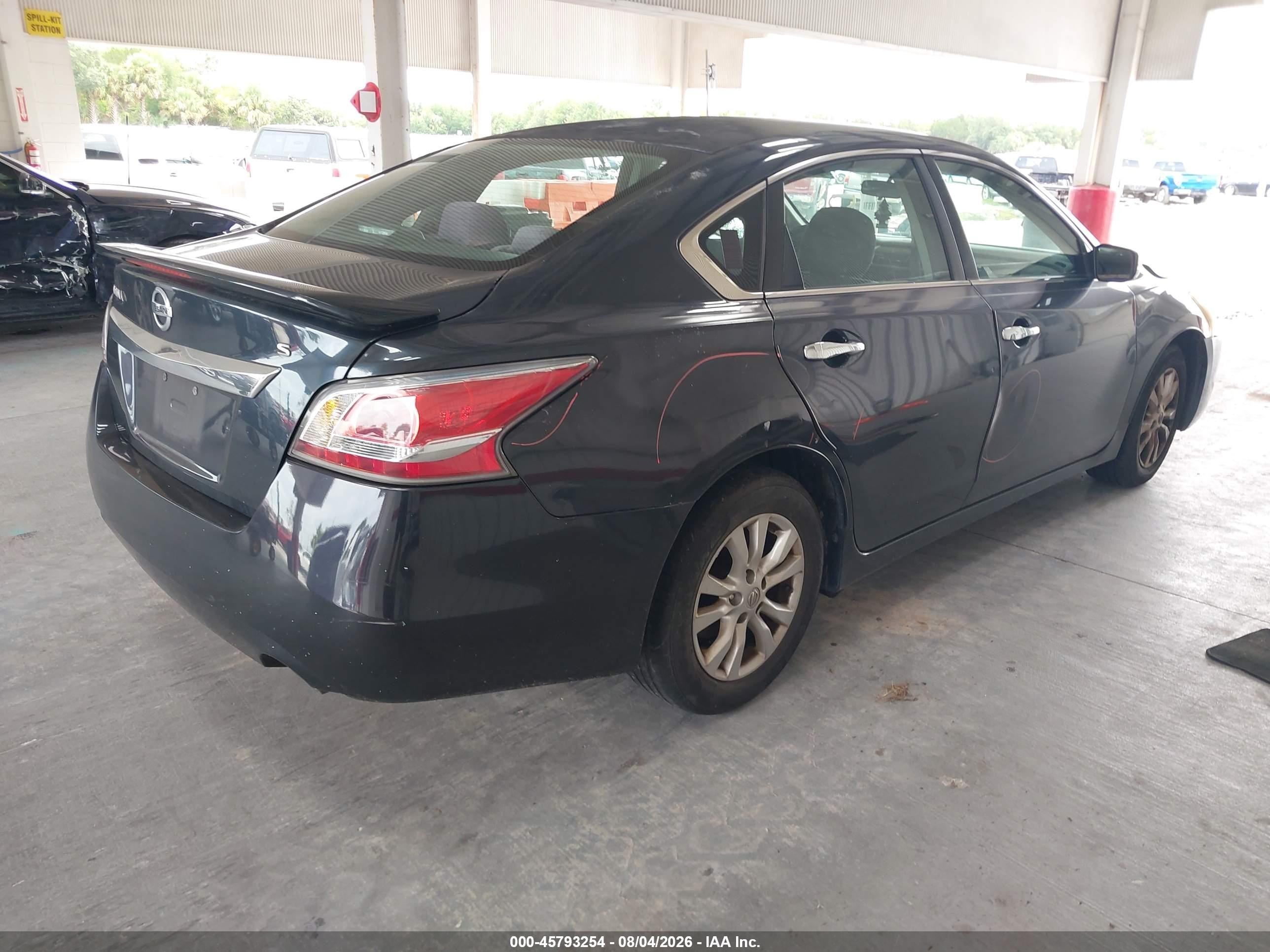 2014 Nissan Altima 2.5 S Black vin: 1N4AL3AP2EC429225