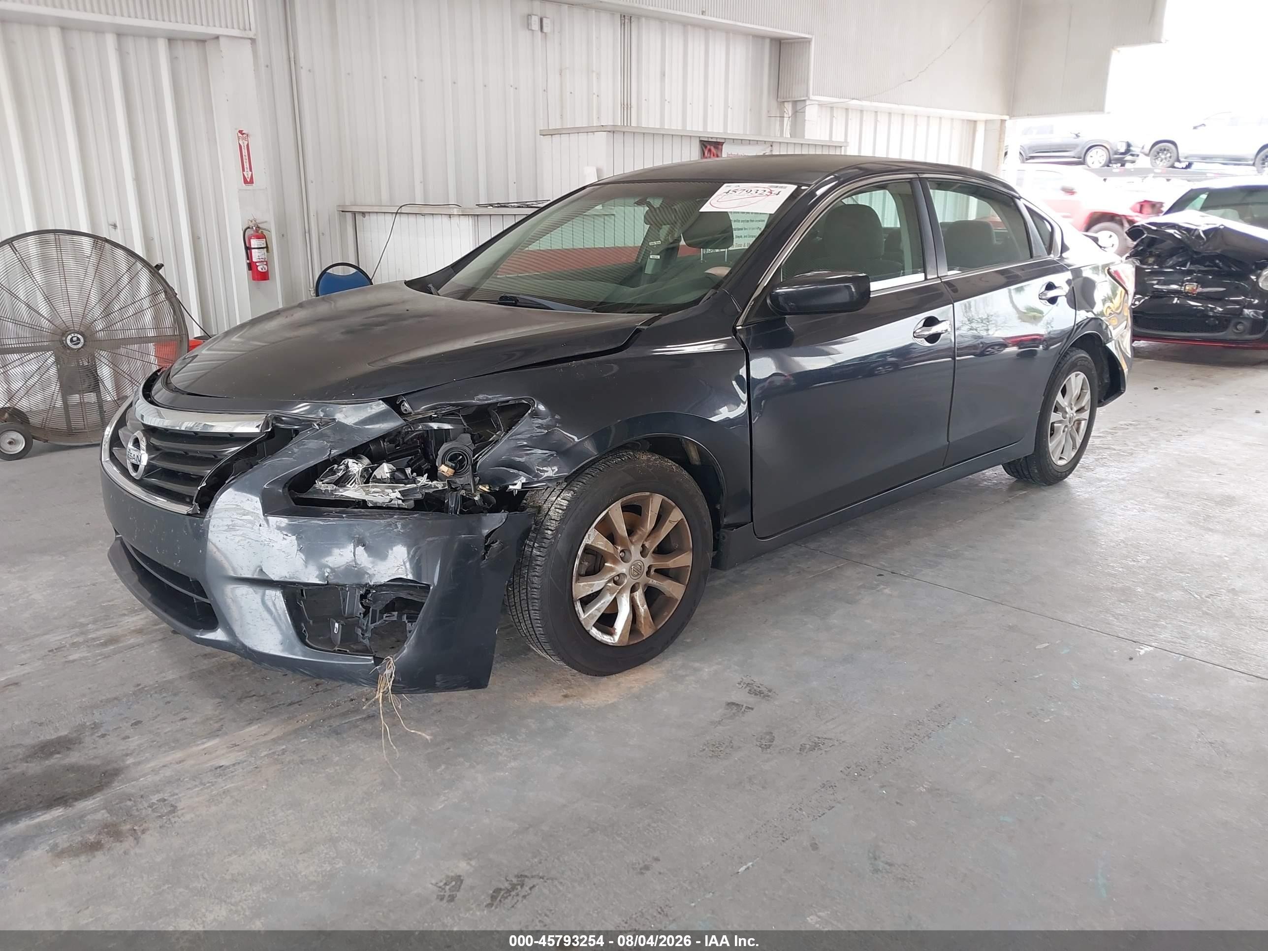 2014 Nissan Altima 2.5 S Black vin: 1N4AL3AP2EC429225