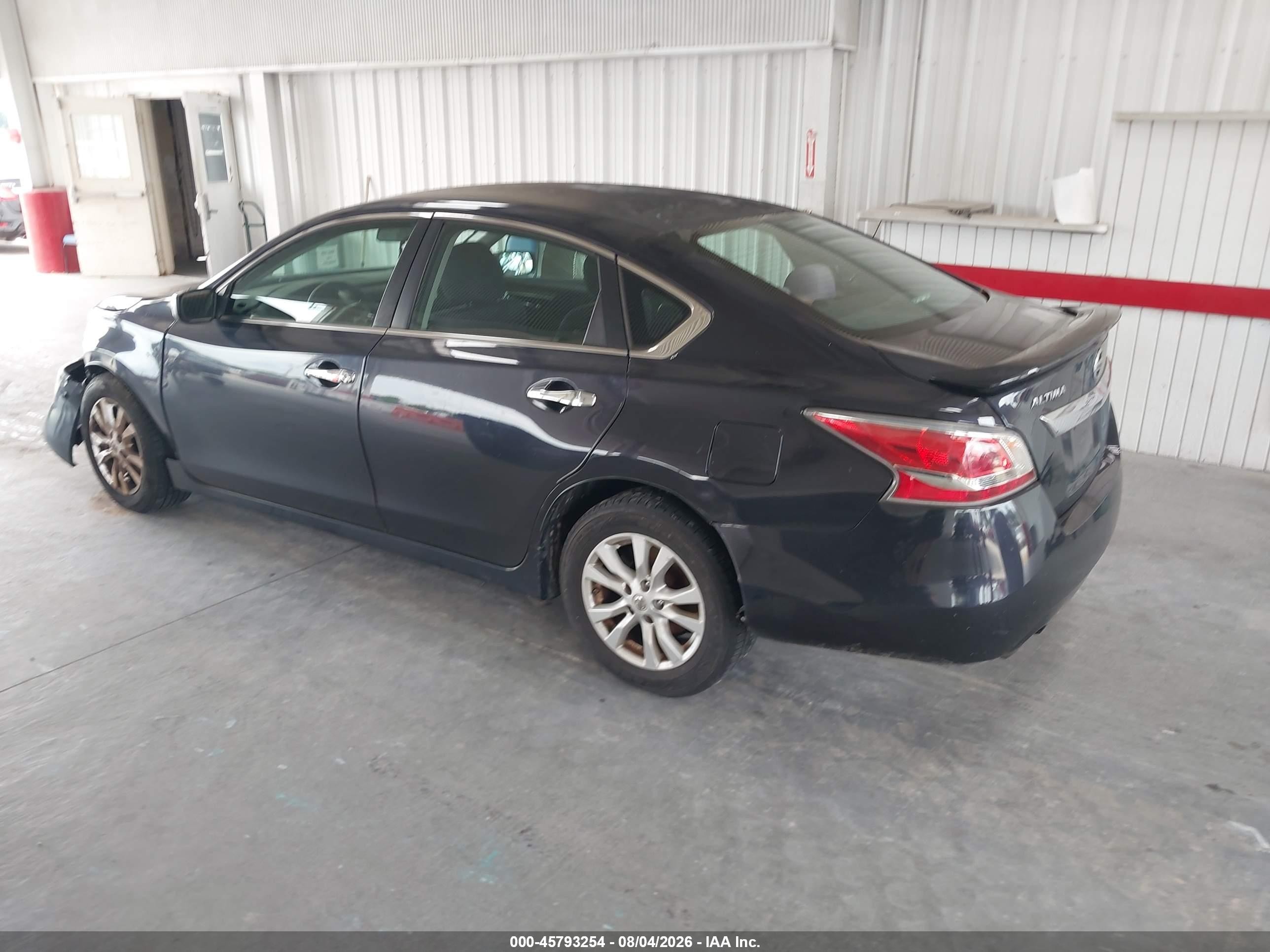 2014 Nissan Altima 2.5 S Black vin: 1N4AL3AP2EC429225