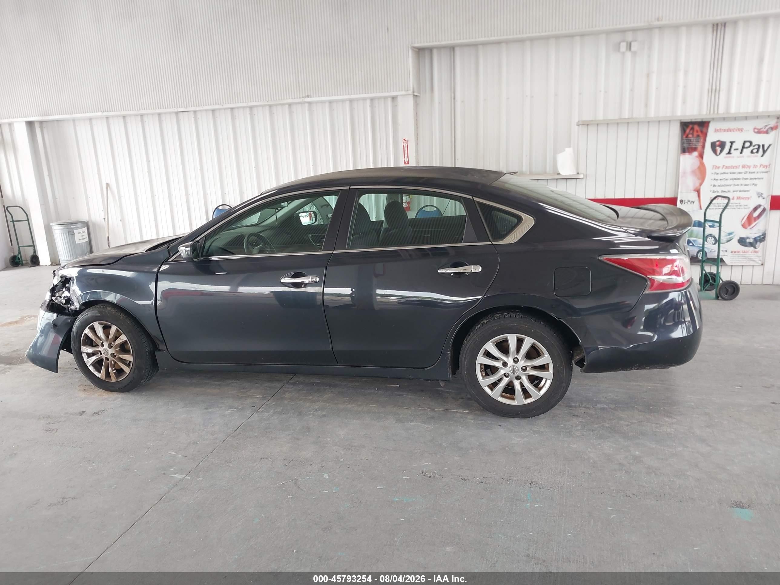 2014 Nissan Altima 2.5 S Black vin: 1N4AL3AP2EC429225