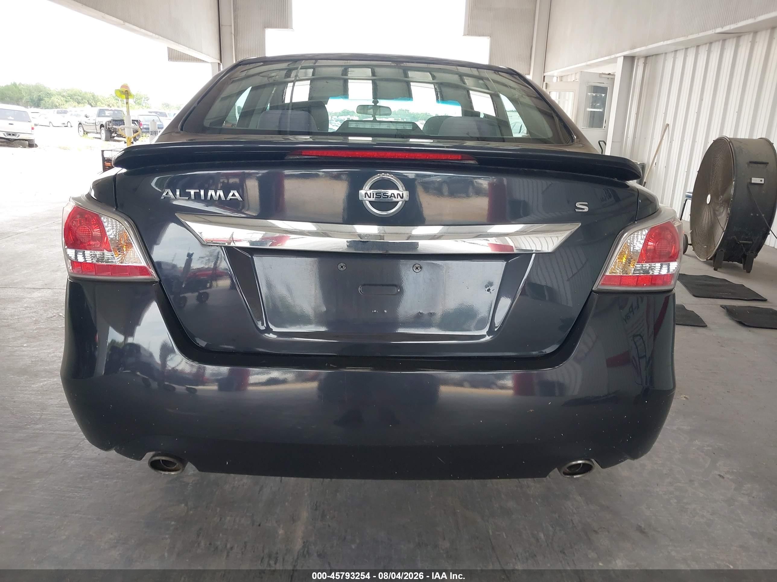 2014 Nissan Altima 2.5 S Black vin: 1N4AL3AP2EC429225