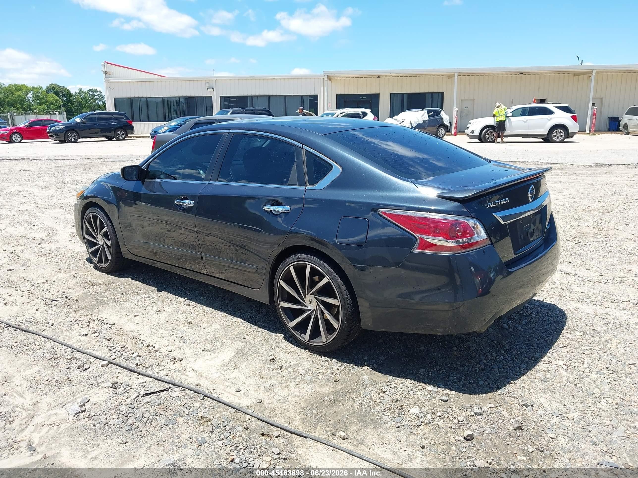 2014 Nissan Altima 2.5 S Black vin: 1N4AL3AP2EC901049