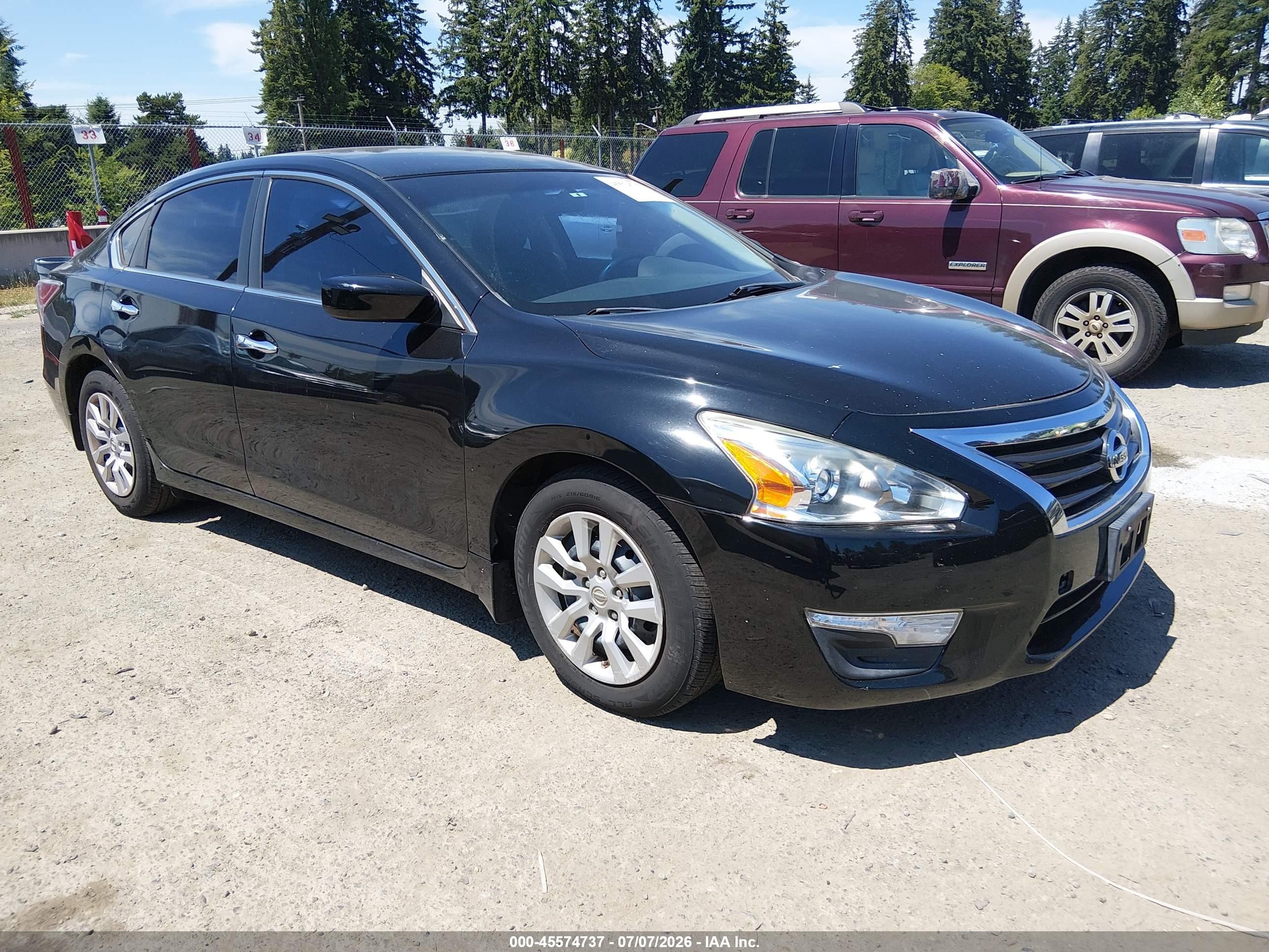 2014 Nissan Altima 2.5 S Black vin: 1N4AL3AP2EN205098