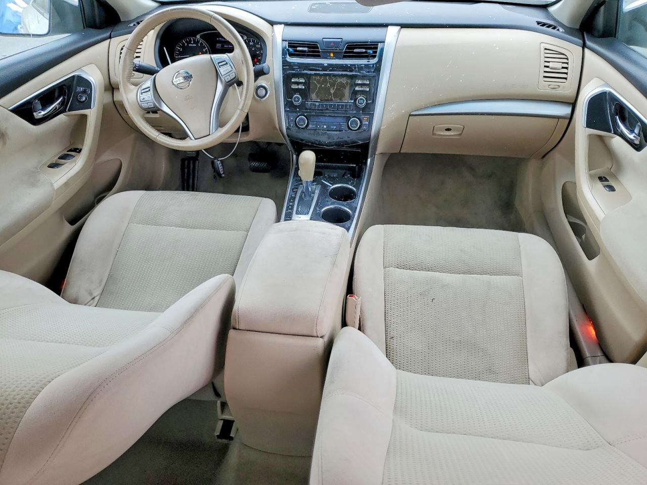 2014 Nissan Altima 2.5 Sv White vin: 1N4AL3AP2EN205635