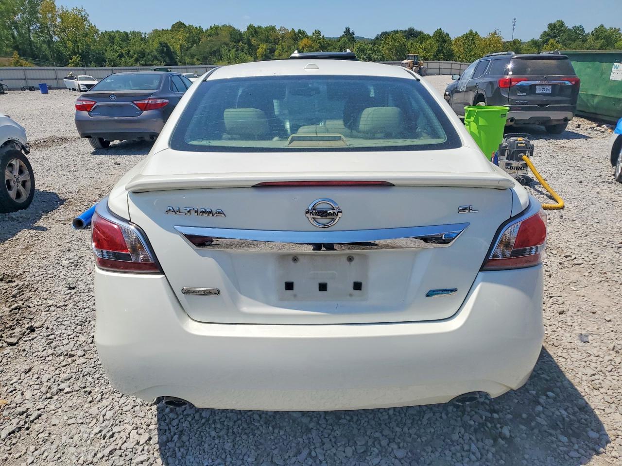 2014 Nissan Altima 2.5 Sl White vin: 1N4AL3AP2EN226307
