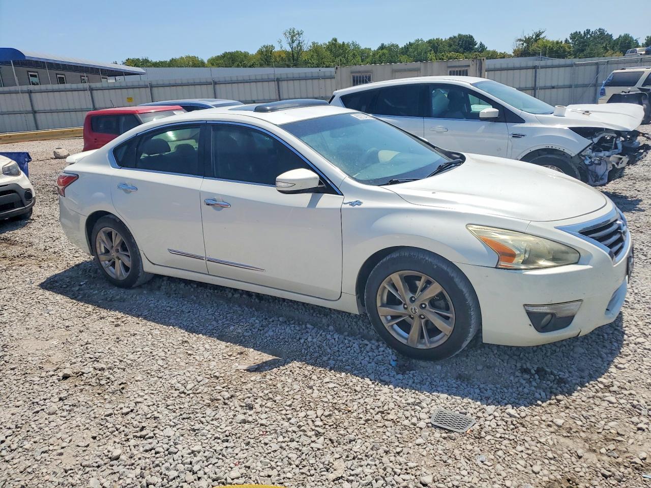 2014 Nissan Altima 2.5 Sl White vin: 1N4AL3AP2EN226307