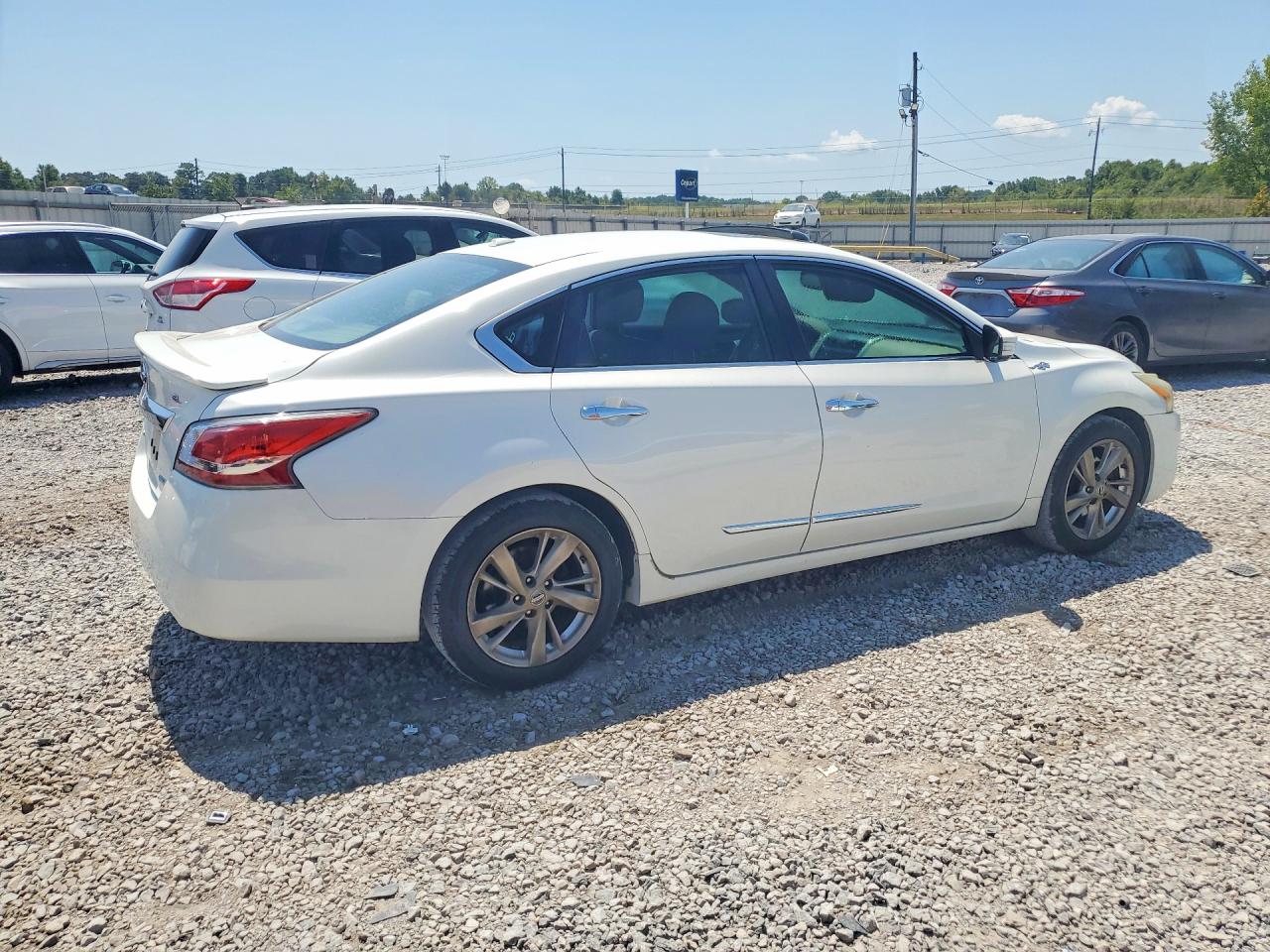 2014 Nissan Altima 2.5 Sl White vin: 1N4AL3AP2EN226307